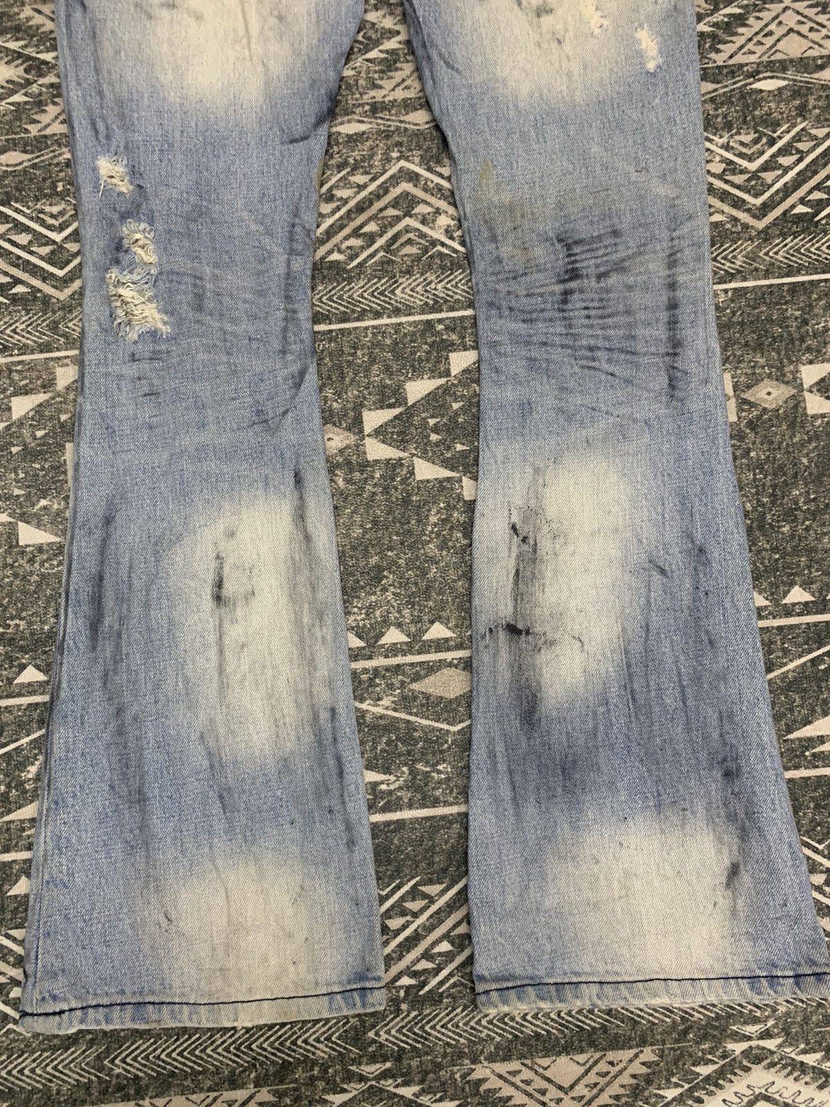 Other 🔥STUDDED FLARE🔥GLAD NEWS STUDDED FLARE DISTRESSED PANT Size US 28 / EU 44 - 14 Thumbnail