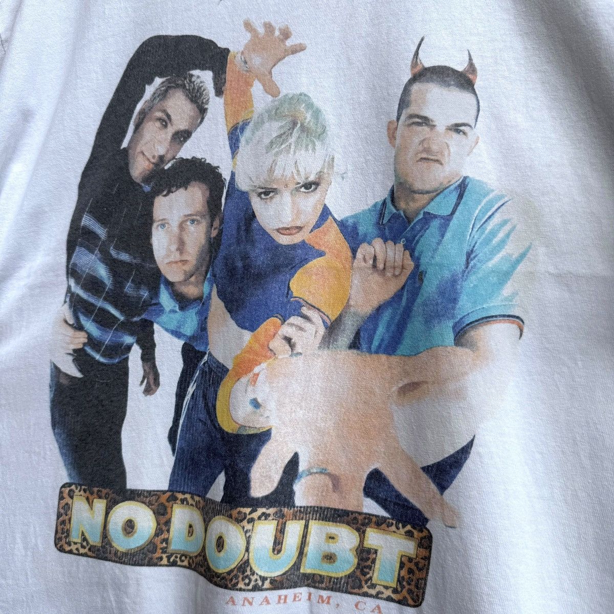 Band Tees No Doubt Band Tour Cropped Top Tee Size XL / US 12-14 / IT 48-50 - 5 Thumbnail