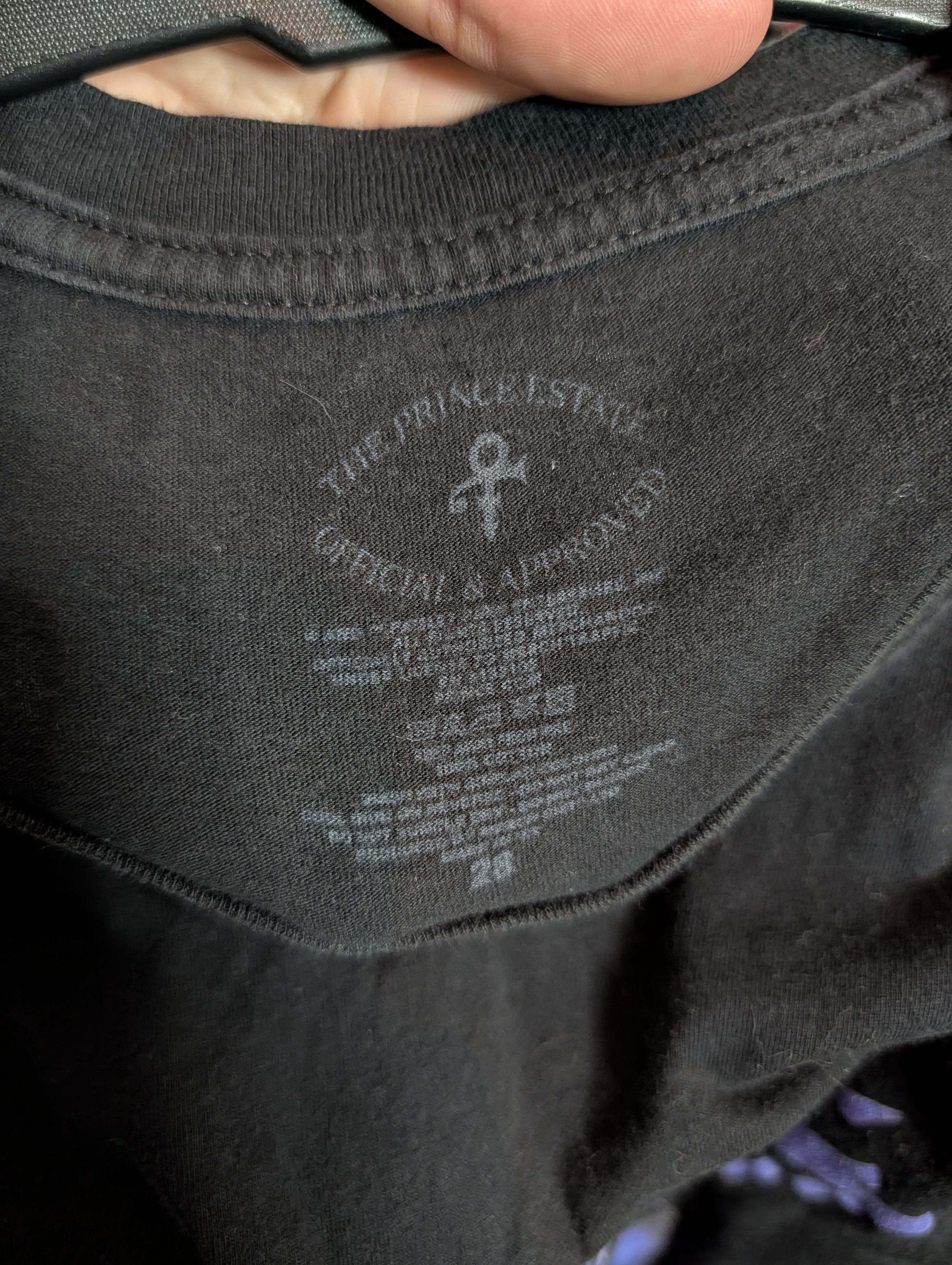 Prince The Prince Estate Official Approved Purple Rain Graphic Tee Size US L / EU 52-54 / 3 - 6 Thumbnail