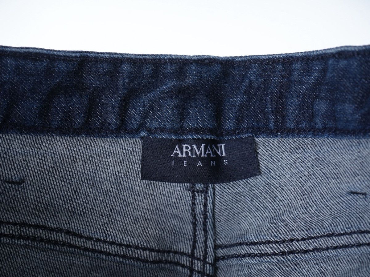 Armani Armani Jeans Metal Logo Blue Denim Slim fit w31 Size US 31 - 4 Thumbnail