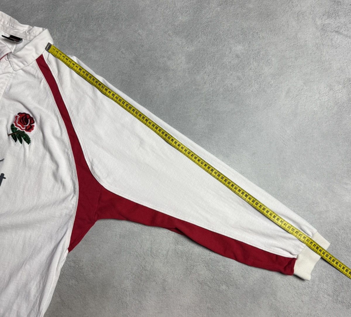 Nike England Rugby Union 1999 2000 Home Shirt Long Sleeve Nike Size US XXL / EU 58 / 5 - 15 Thumbnail