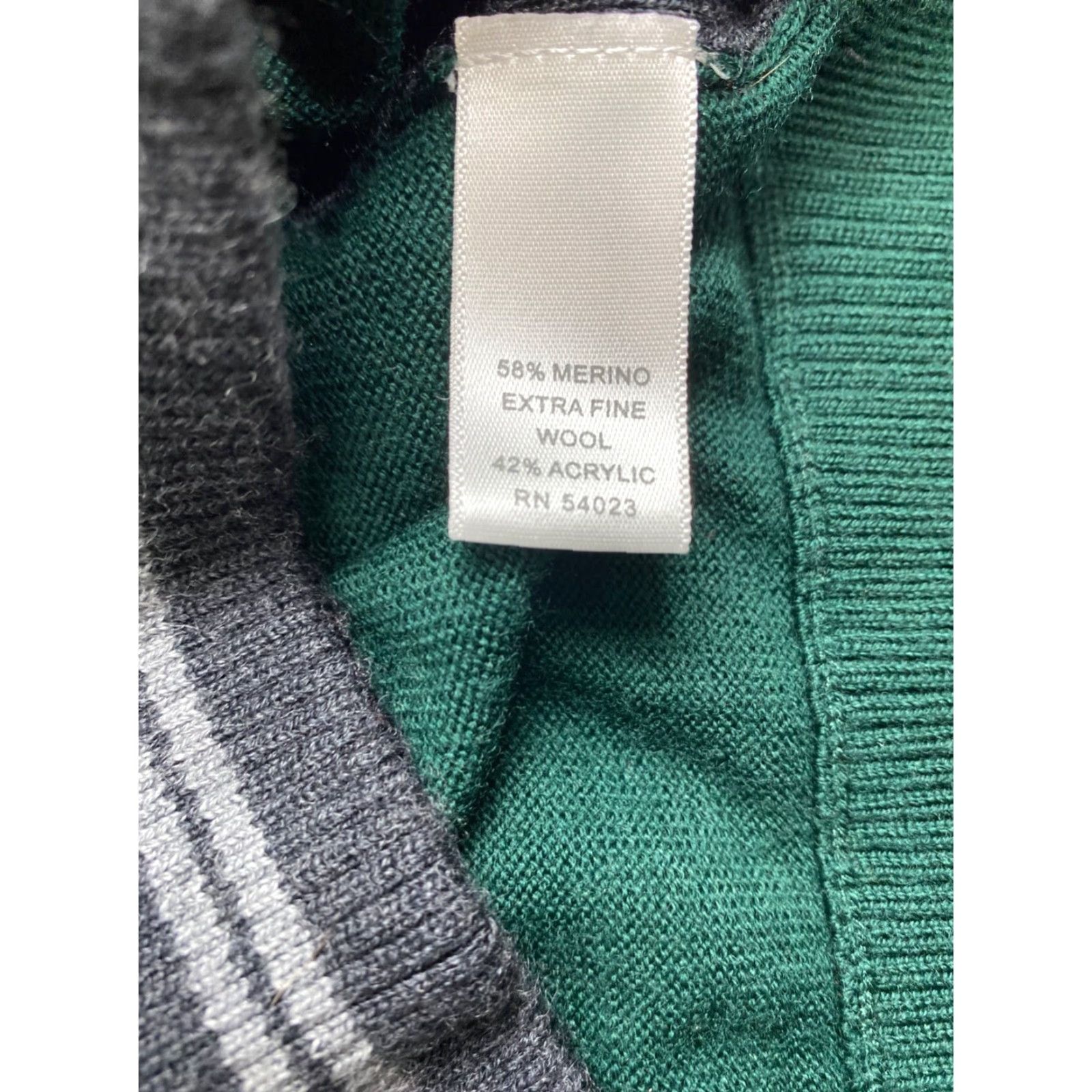 Banana Republic Banana Republic Sweater 1/4 Zip Mens M Green Wool Blend Pullover Merino All Seasons Jersey? Size US M / EU 48-50 / 2 - 7 Thumbnail