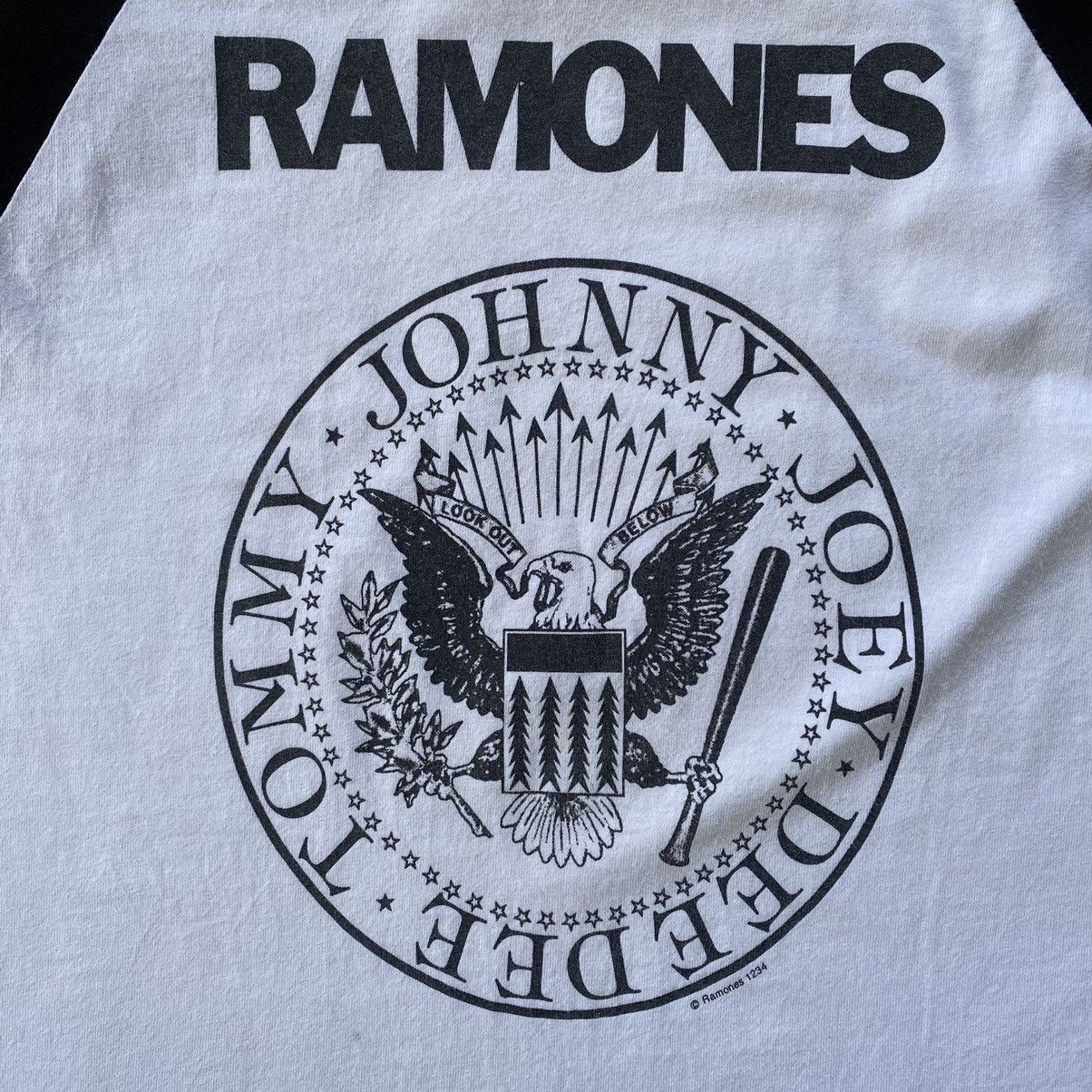 Band Tees Official Merchandise The Ramones Promo Raglan Shirt Size US L / EU 52-54 / 3 - 3 Thumbnail