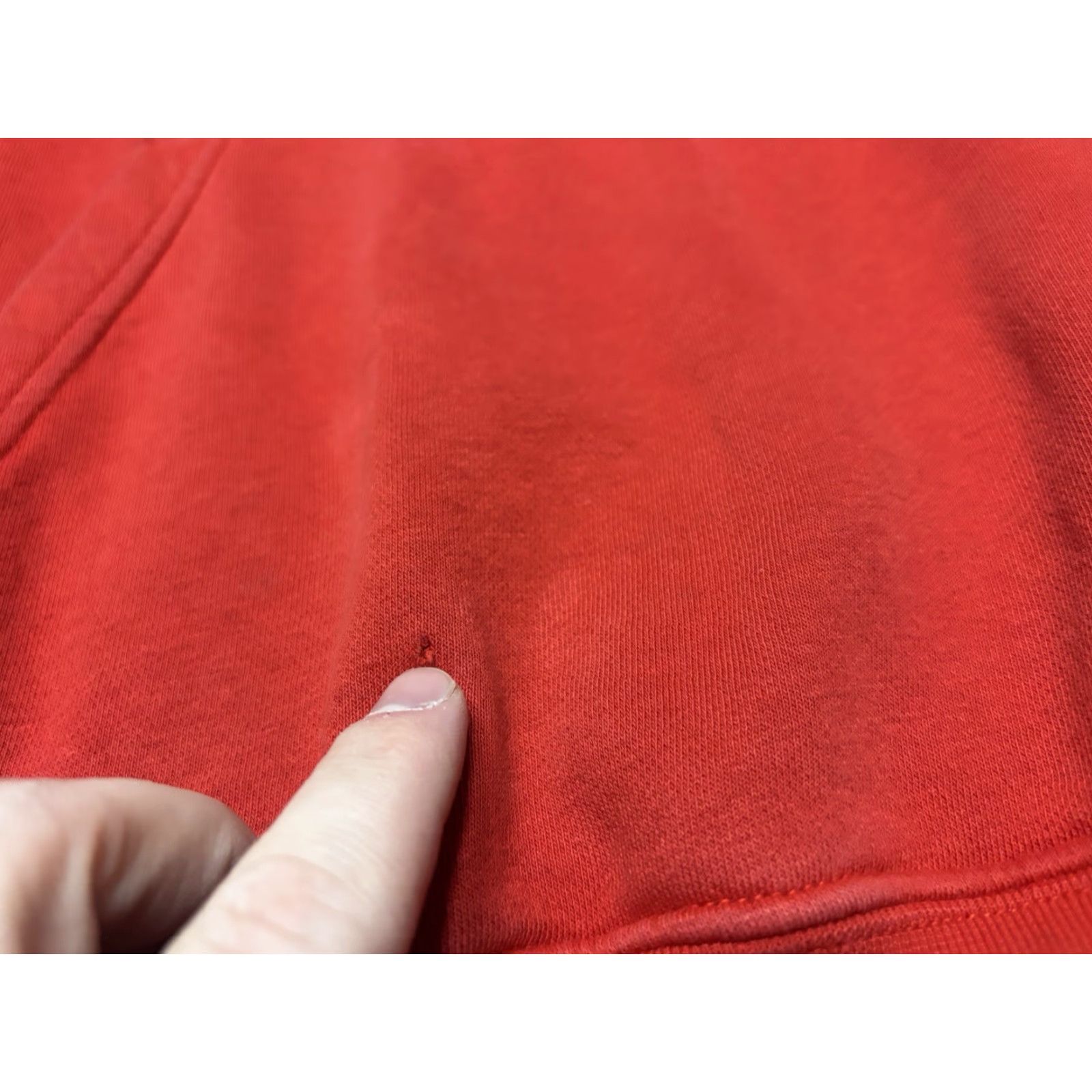 Nike VINTAGE Nike Hoodie Sweatshirt Pullover S M Red Logo Swoosh Spell Out Crew Neck Long Sleeve All Seasons Pockets Men’s Size S Size US S / EU 44-46 / 1 - 2 Thumbnail