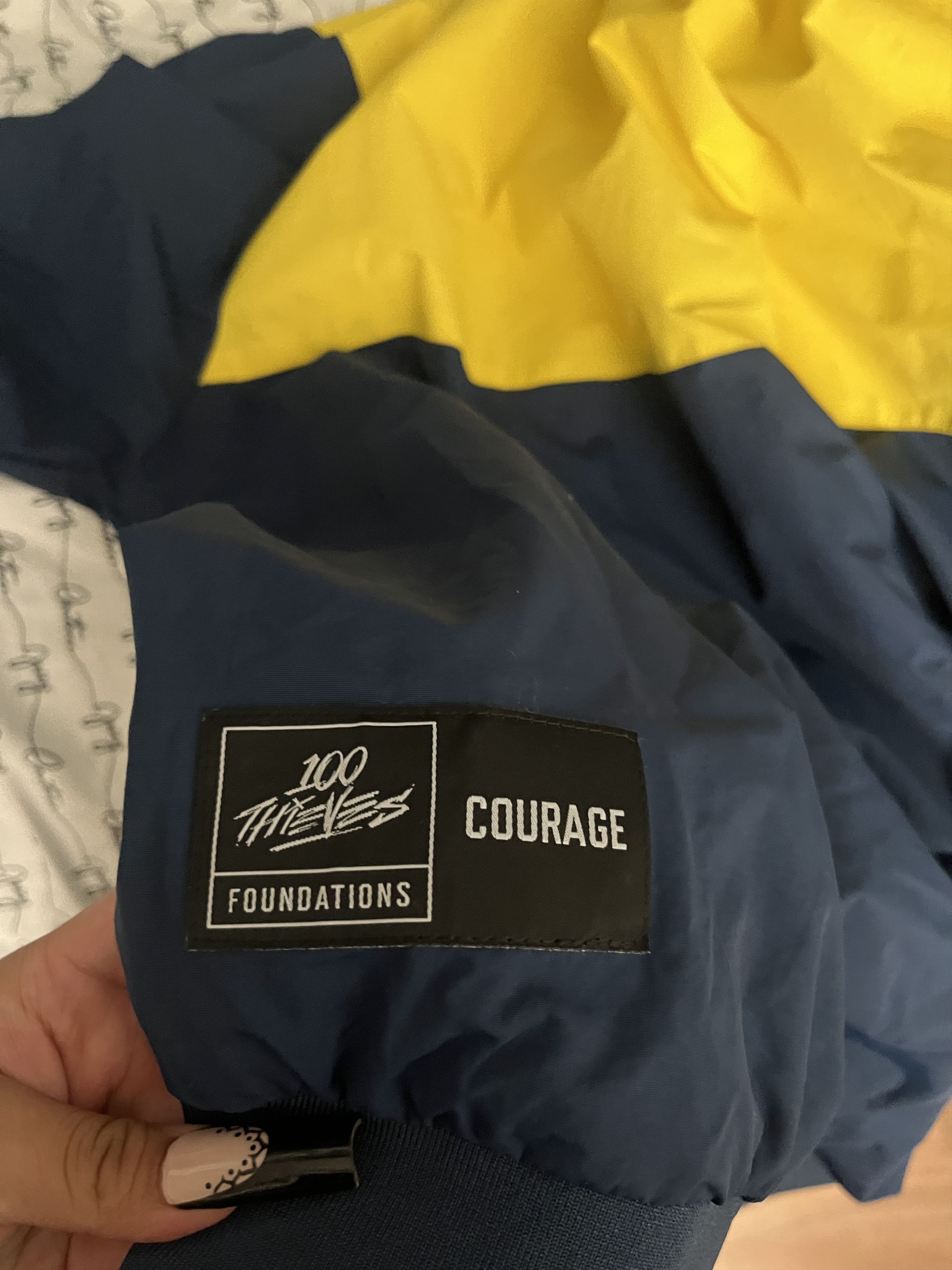 100 Thieves 100 Thieves Courage Windbreaker Navy Size US L / EU 52-54 / 3 - 4 Thumbnail
