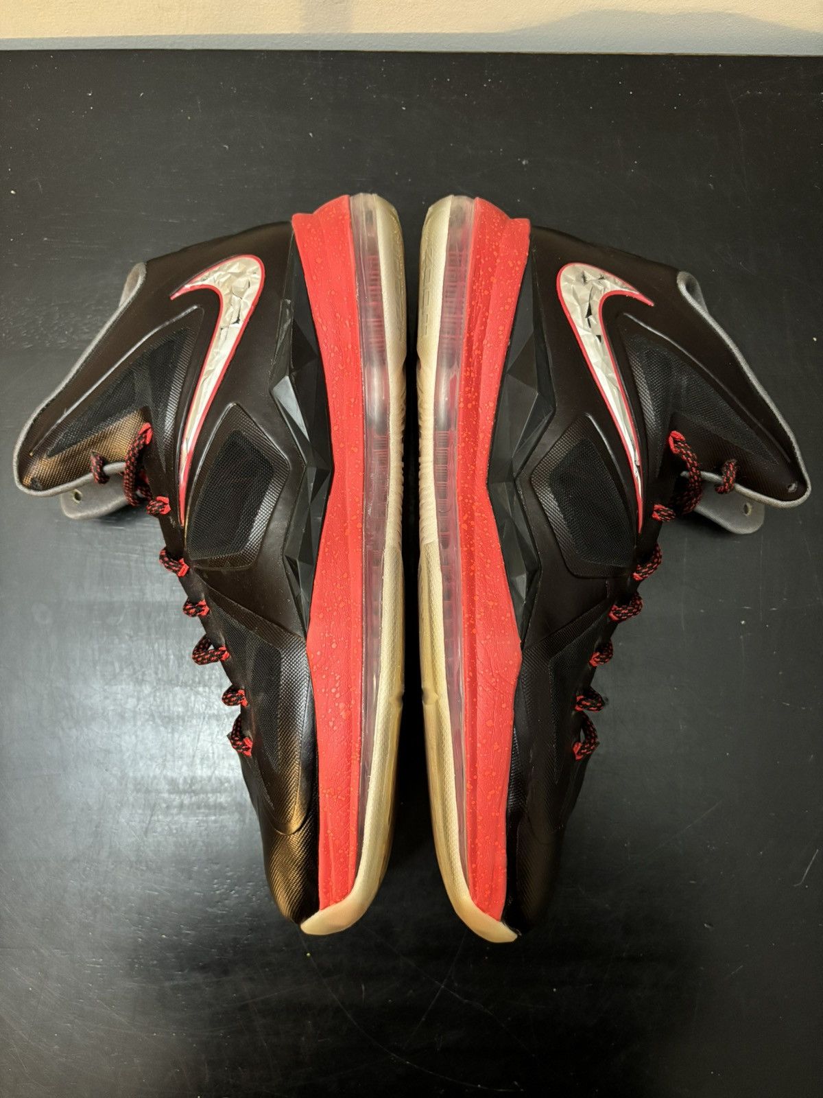 Nike Nike Lebron 10+ Pressure Red Size US 14 / EU 47 - 4 Thumbnail