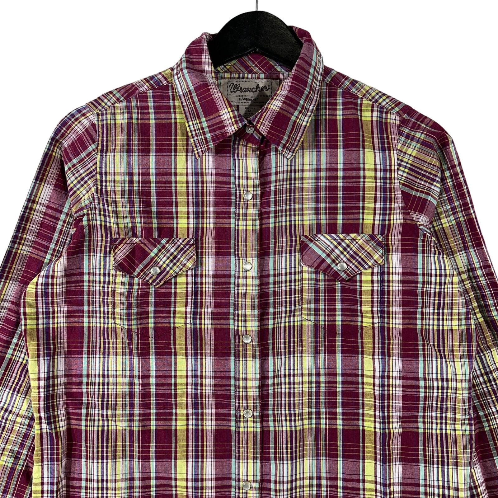 Vintage Women's Wrancher Wrangler Plaid Flannel Size US M / EU 48-50 / 2 - 2 Thumbnail