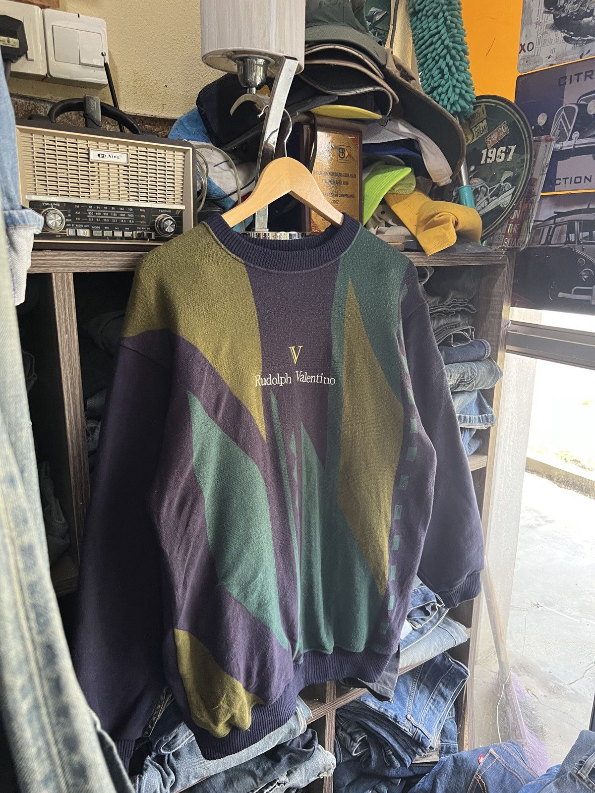 🔥Rudolph Valentino Crewneck Sweatshirt