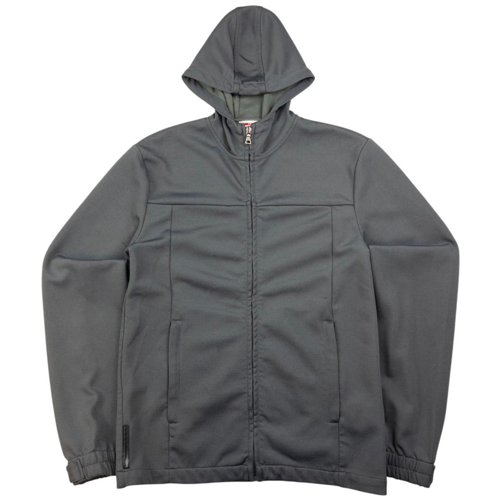 Prada Vintage Prada Sport Zip Up Hoodie Size M Size US S / EU 44-46 / 1 - 1 Thumbnail