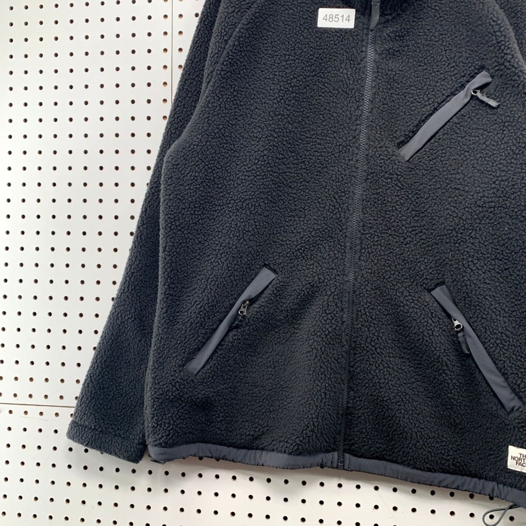 The North Face The North Face Fleece Jacket Mens Large Grey Full Zip Sherpa Deep Pile Size US L / EU 52-54 / 3 - 6 Thumbnail
