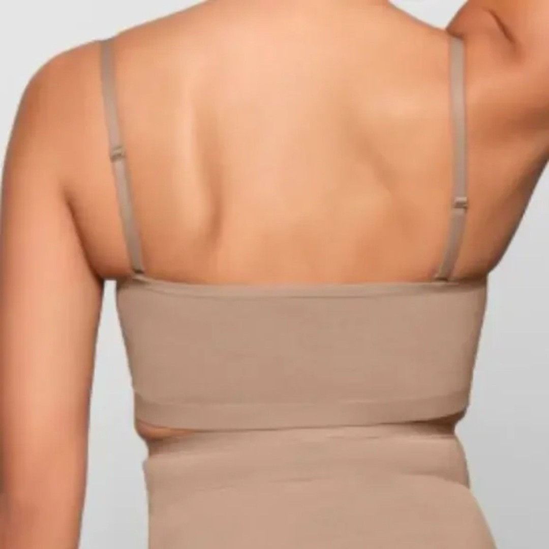 SKIMS SKIMS Sheer Sculpt Mesh Bandeau Bralette Multi-Way Adj Strap Size S / US 4 / IT 40 - 7 Thumbnail