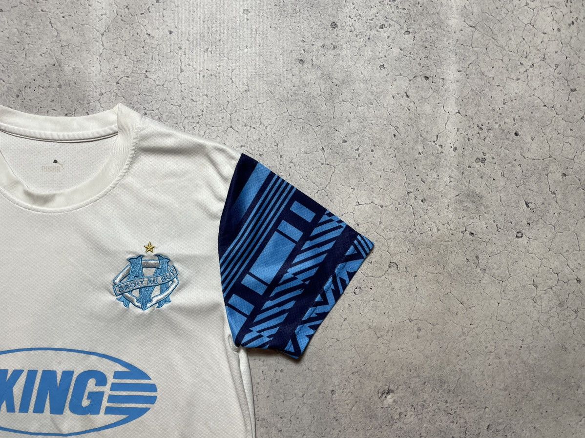 Puma × Vintage Vintage Puma Marseille Olympique King Y2K Soccer Jersey Size US M / EU 48-50 / 2 - 3 Thumbnail