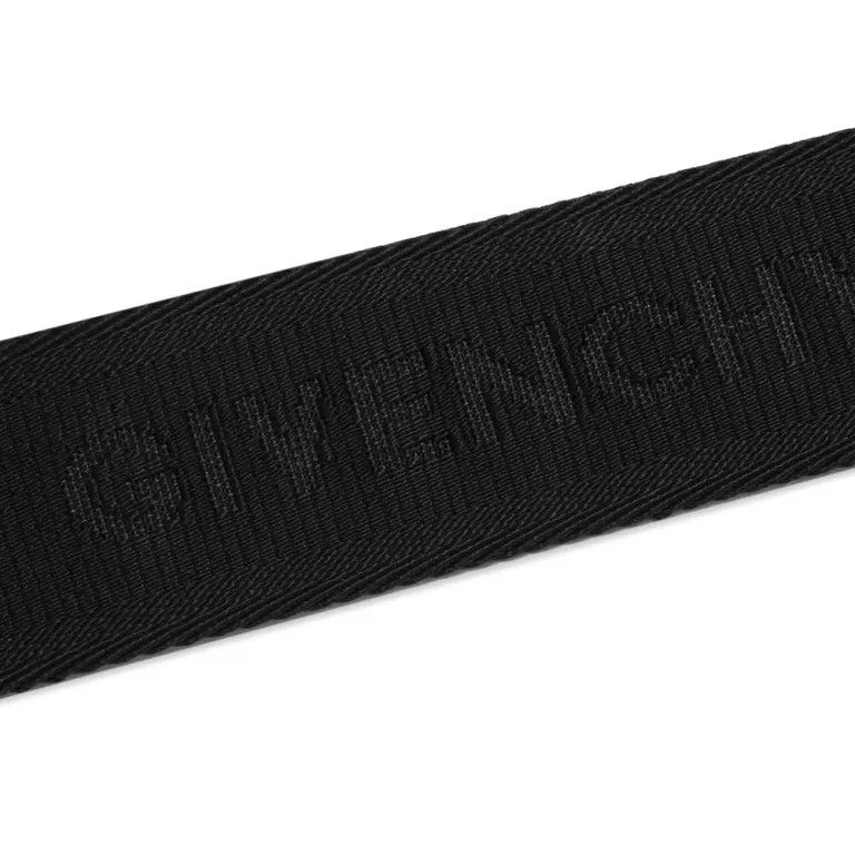 Givenchy o1gr1nt0125 Size: 90 / Double Squared Buckles Belt in Black Size 34 - 3 Thumbnail