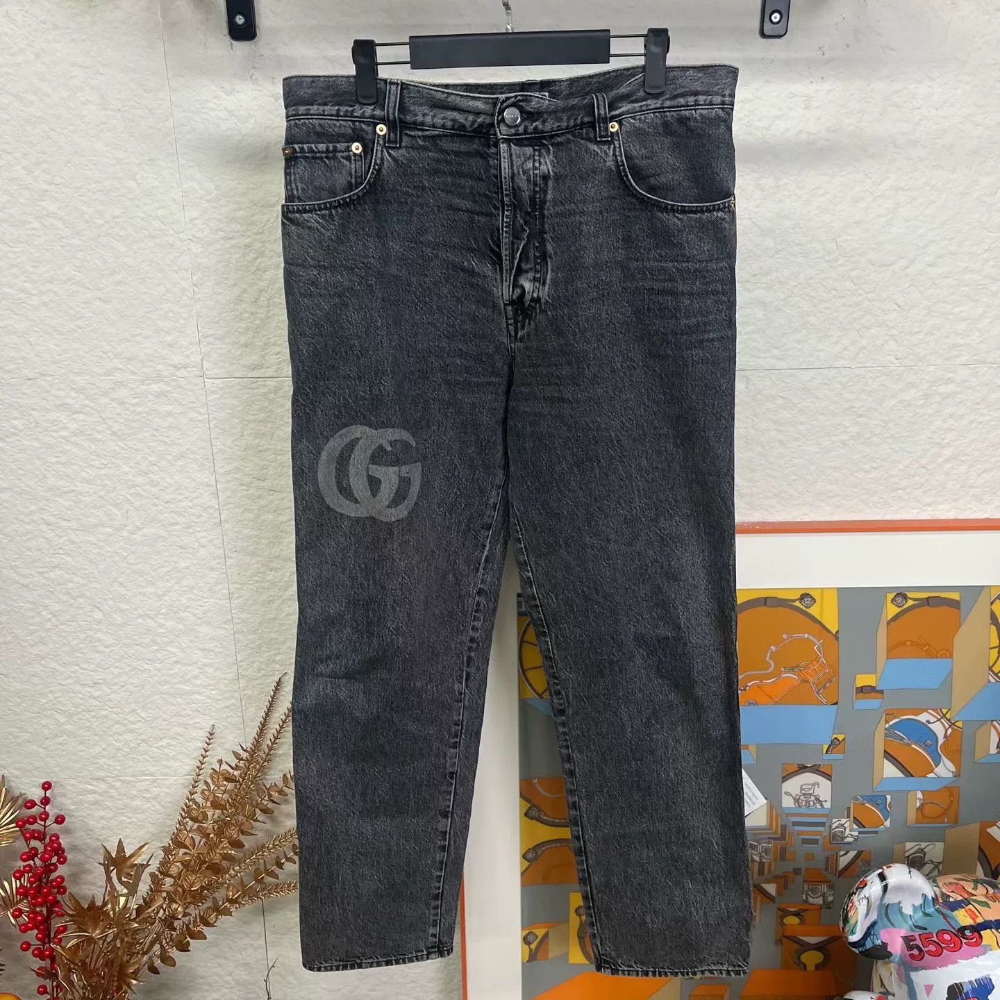 Gucci gucci new style denim pants size 34 Size US 34 / EU 50 - 1 Thumbnail