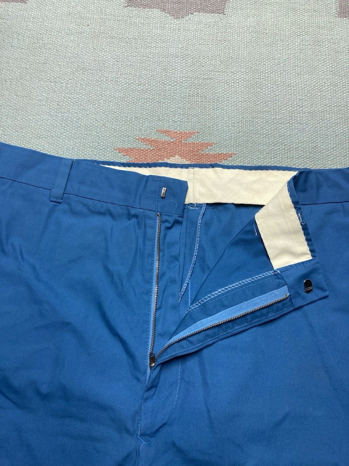 JCPenney × Vintage 70s JCPenney shorts poly cotton Penn prest casual men’s 39 Size US 39 - 4 Thumbnail
