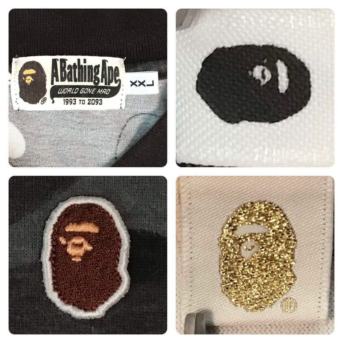 Bape 💫Glow in the dark💫 BAPE City Camo Polo Shirt a bathing ape Size US XXL / EU 58 / 5 - 7 Thumbnail
