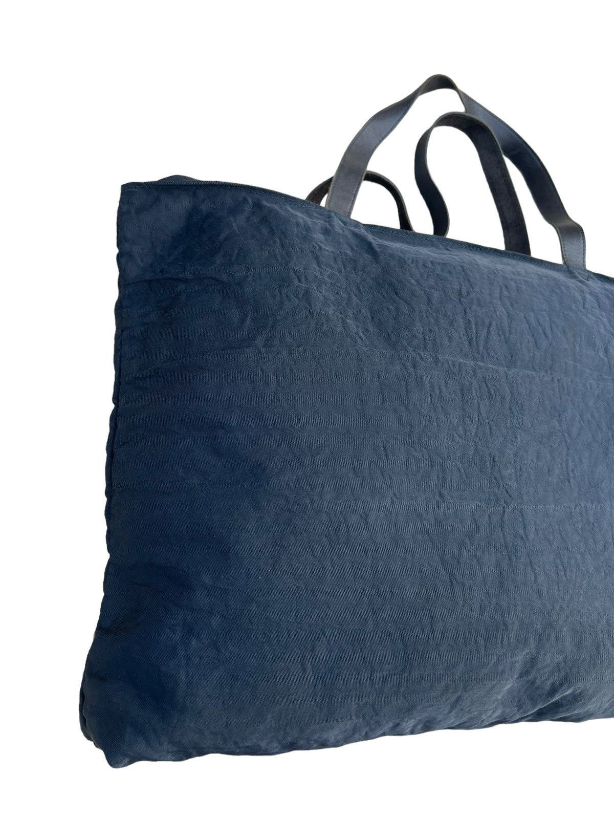 Yohji Yamamoto Vintage 80s 90s Yohji Yamamoto Y’saccs Black Large Tote Bag Size ONE SIZE - 12 Thumbnail
