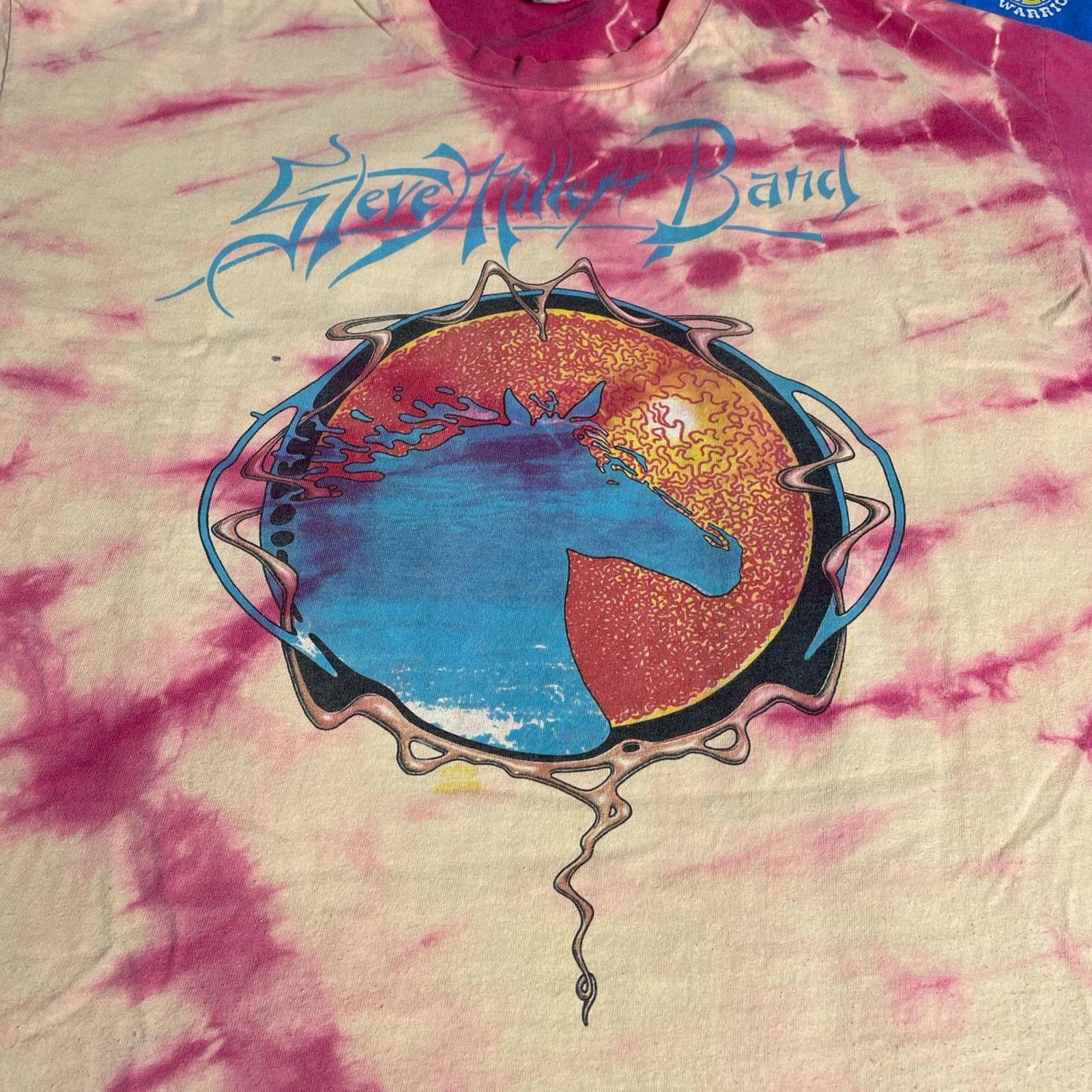 Vintage Vintage 1990s Steve Miller Band Concert Tour Rock N Roll Tee Size US XL / EU 56 / 4 - 3 Thumbnail