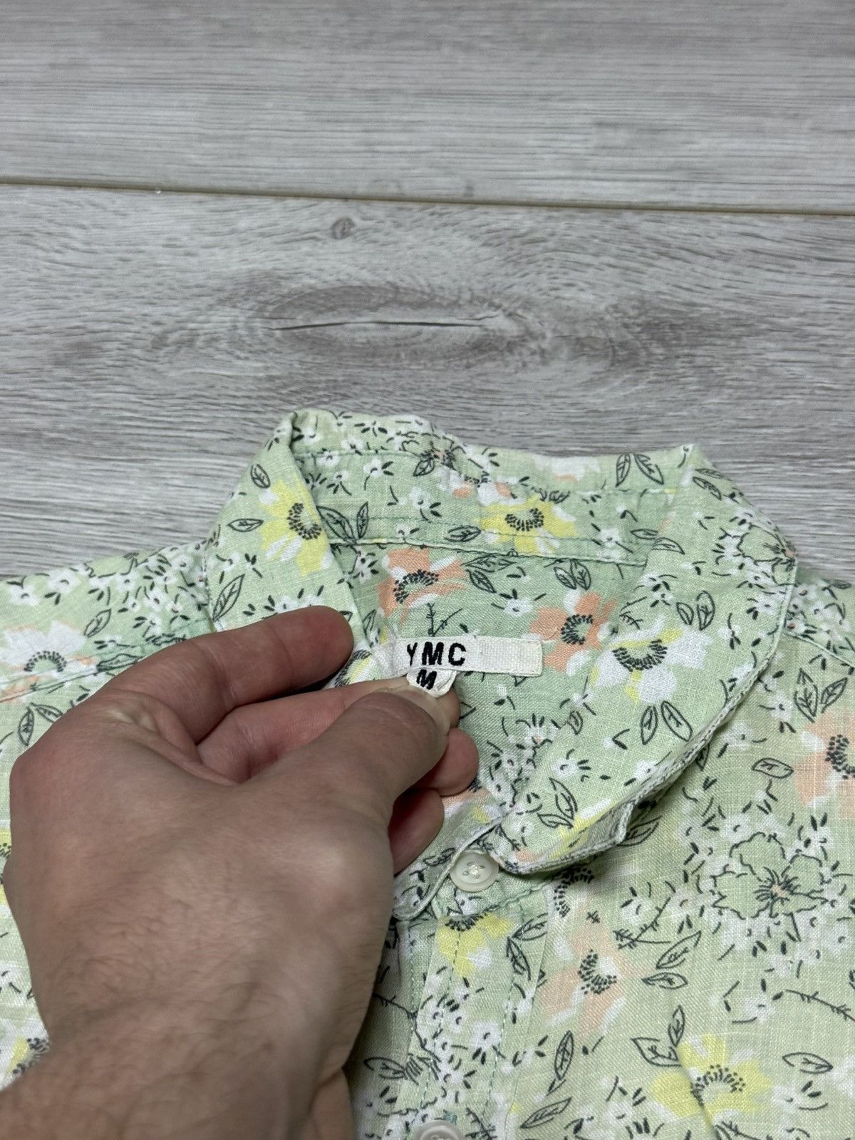 YMC YMC You Must Create linen flowers floral shirt buttons Size US M / EU 48-50 / 2 - 2 Thumbnail
