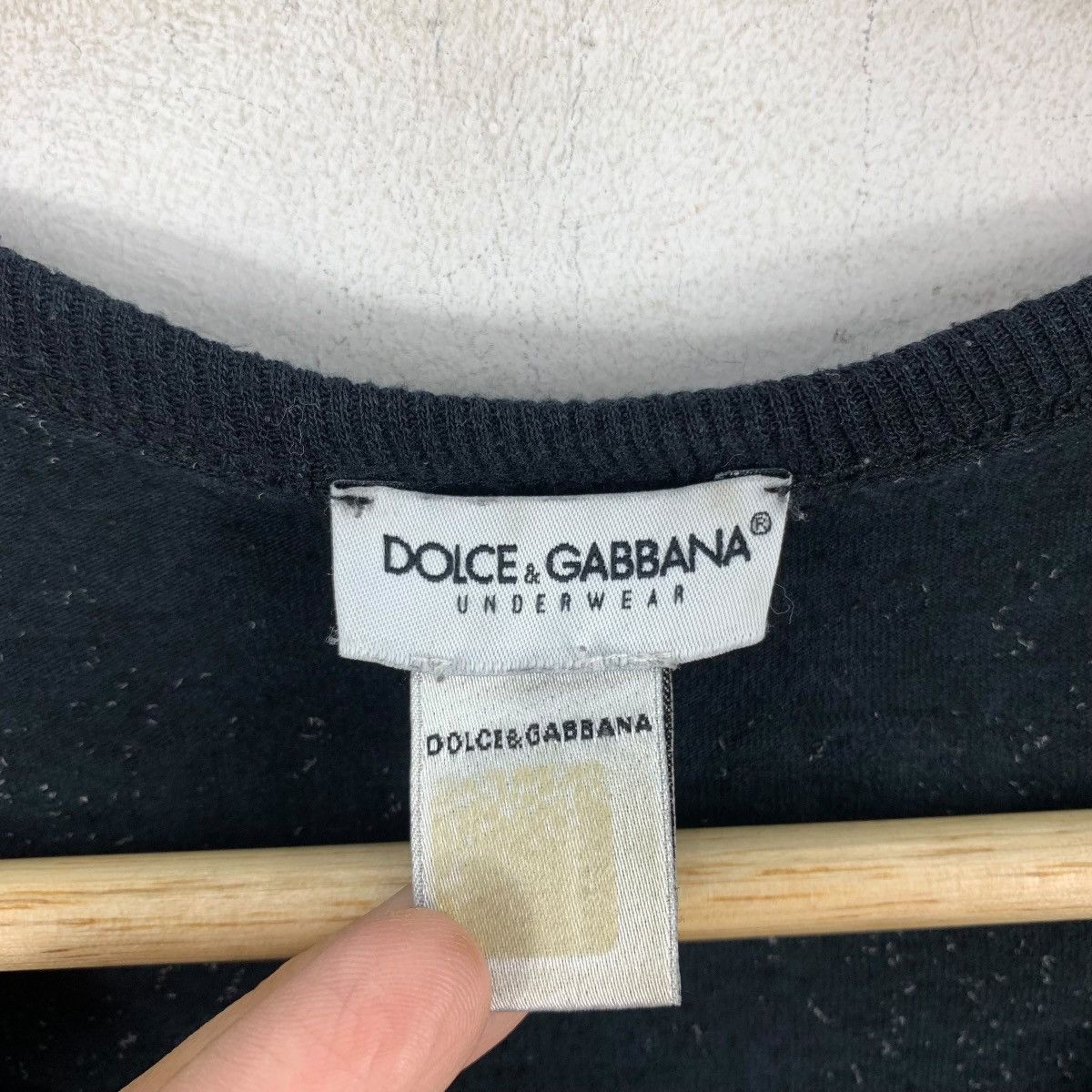 Dolce & Gabbana DOLCE AND GABBANA Underwear Calcio Italy Long Sleeve Tshirt Size US S / EU 44-46 / 1 - 5 Thumbnail