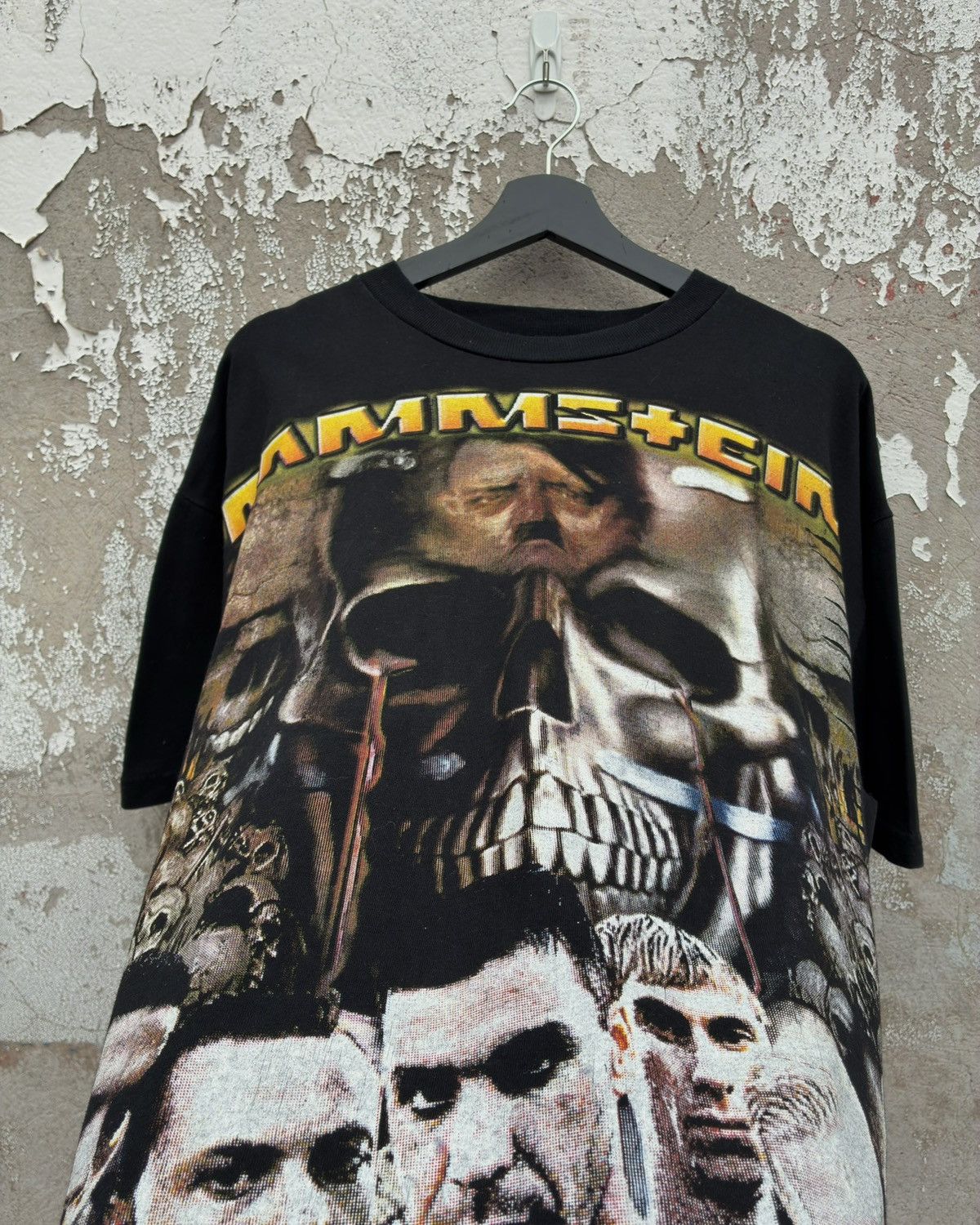 Band Tees Vintage 90’s Rammstein Mexican Bootleg Tee Size US XL / EU 56 / 4 - 1 Thumbnail