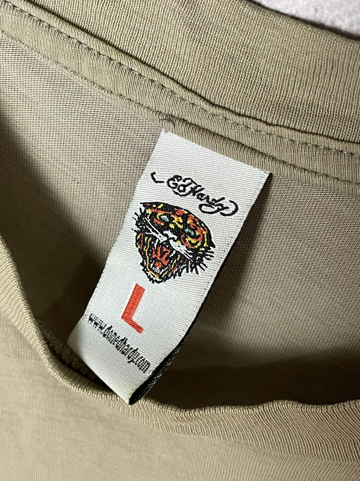 Ed Hardy × Japanese Brand VINTAGE ED HARDY Y2K LONG SLEEVE SHIRT Size L / US 10 / IT 46 - 8 Thumbnail