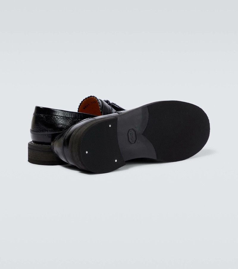 Our Legacy Tassel Loafer Crackle Patent Leather Size US 11 / EU 44 - 4 Thumbnail