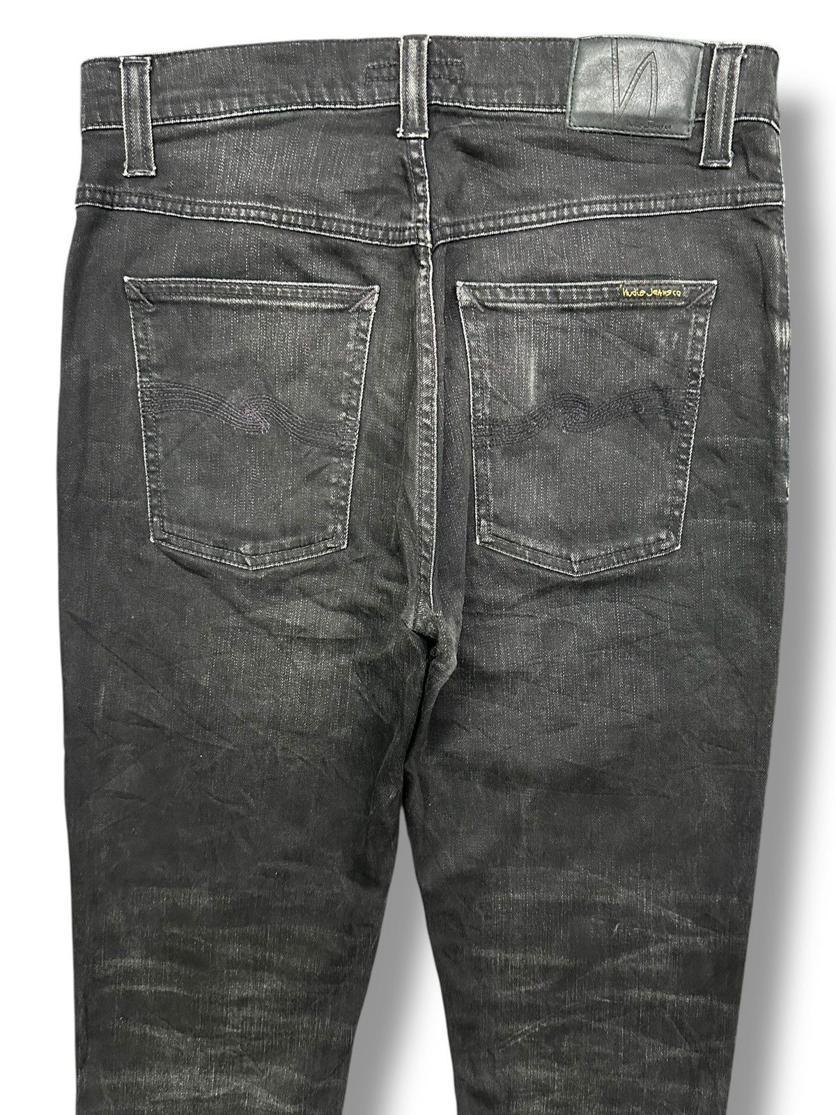 Nudie Jeans Vintage Nudie Jeans Skinny With Distressed and Faded Wash Size US 32 / EU 48 - 4 Thumbnail