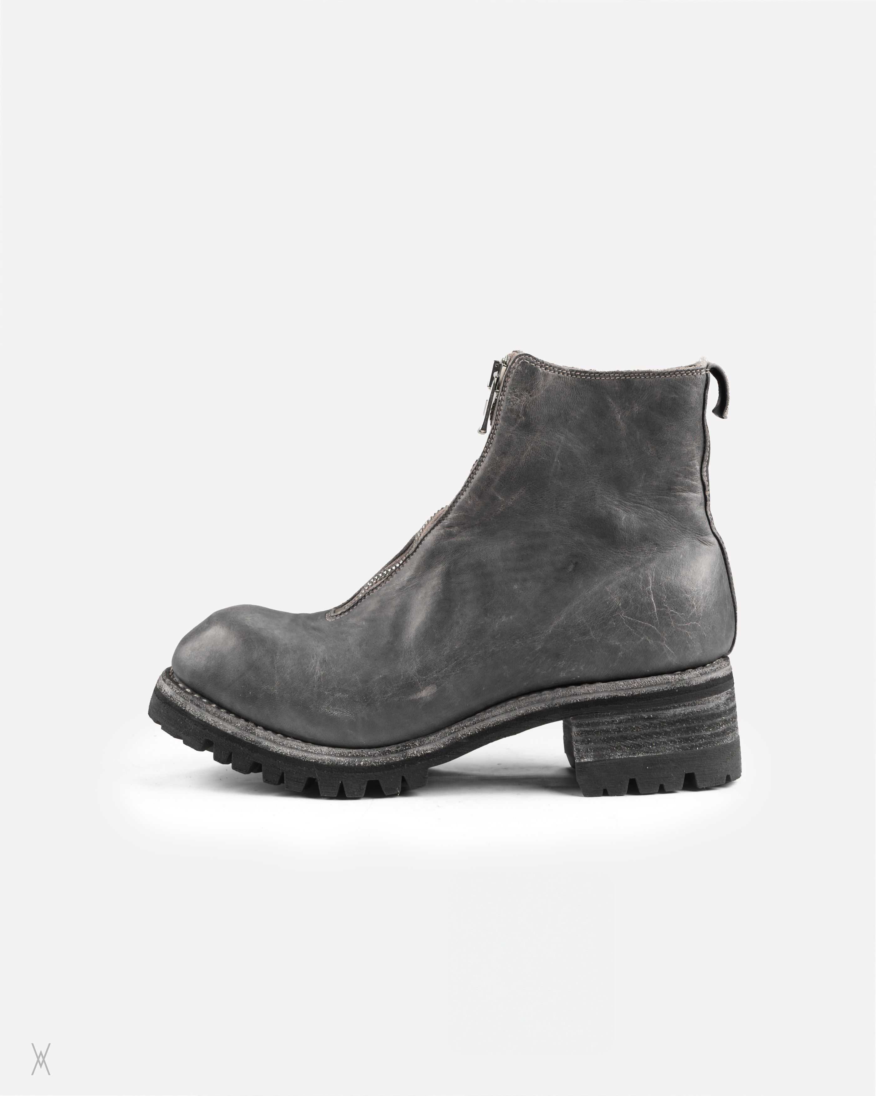 GUIDI PL1V HORSE REVERSE 40 Guidi PL1 Horse Old Lined Front Zip