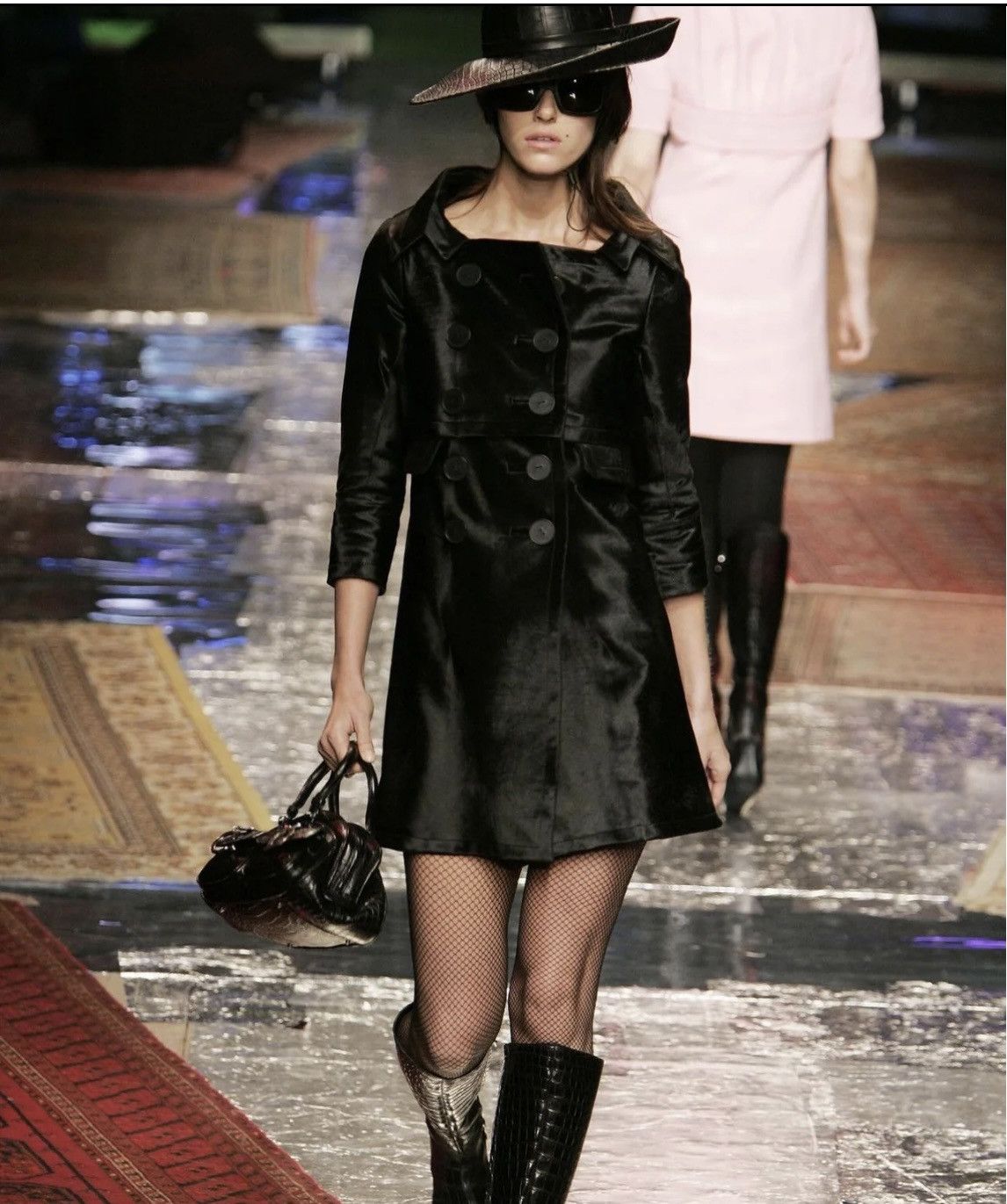 Dior 🔥SICK🔥Runway 2005 Christian Dior Detective John Galliano era Size ONE SIZE - 21 Thumbnail