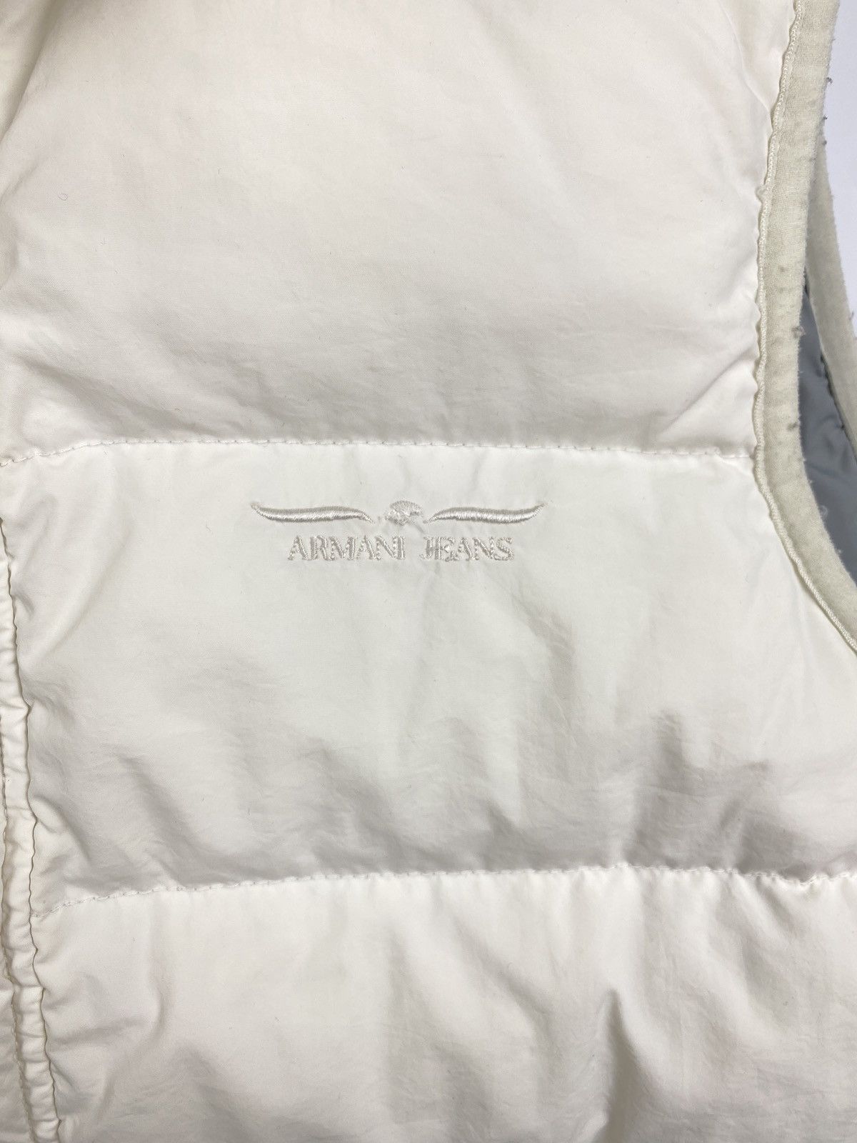 Armani 🇺🇸 Vintage 90s Armani Jeans Rare Puffer Vest Retro Hype Size US M / EU 48-50 / 2 - 4 Thumbnail