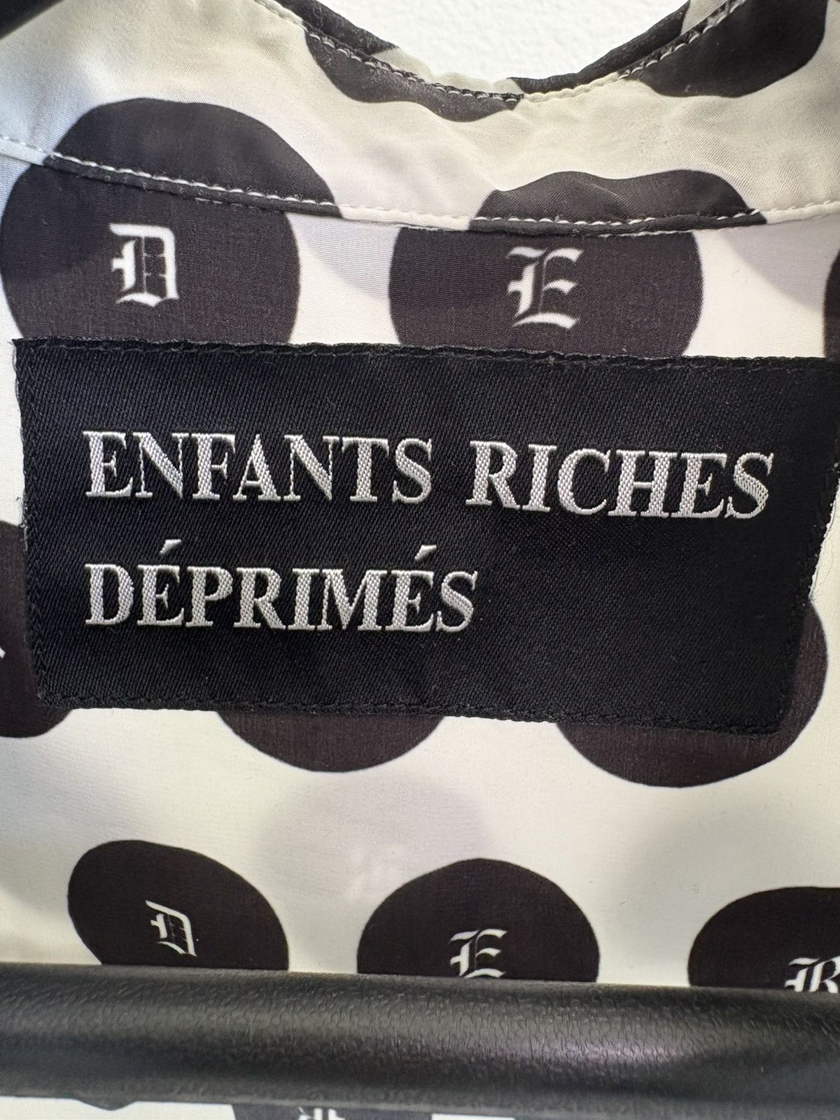Enfants Riches Deprimes Rare! Enfants Riches Deprimes Black White Polka dots shirt Size US M / EU 48-50 / 2 - 3 Thumbnail