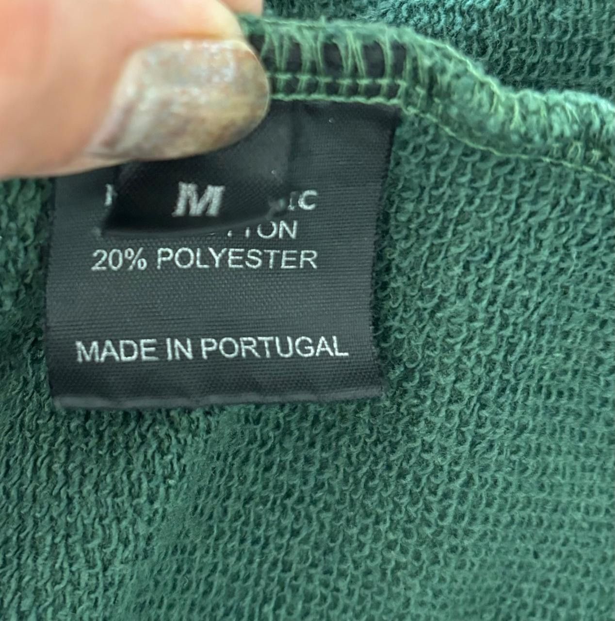 Vetements SS16 Vetements Cotton Green Polizei Hoodie Size US M / EU 48-50 / 2 - 8 Thumbnail