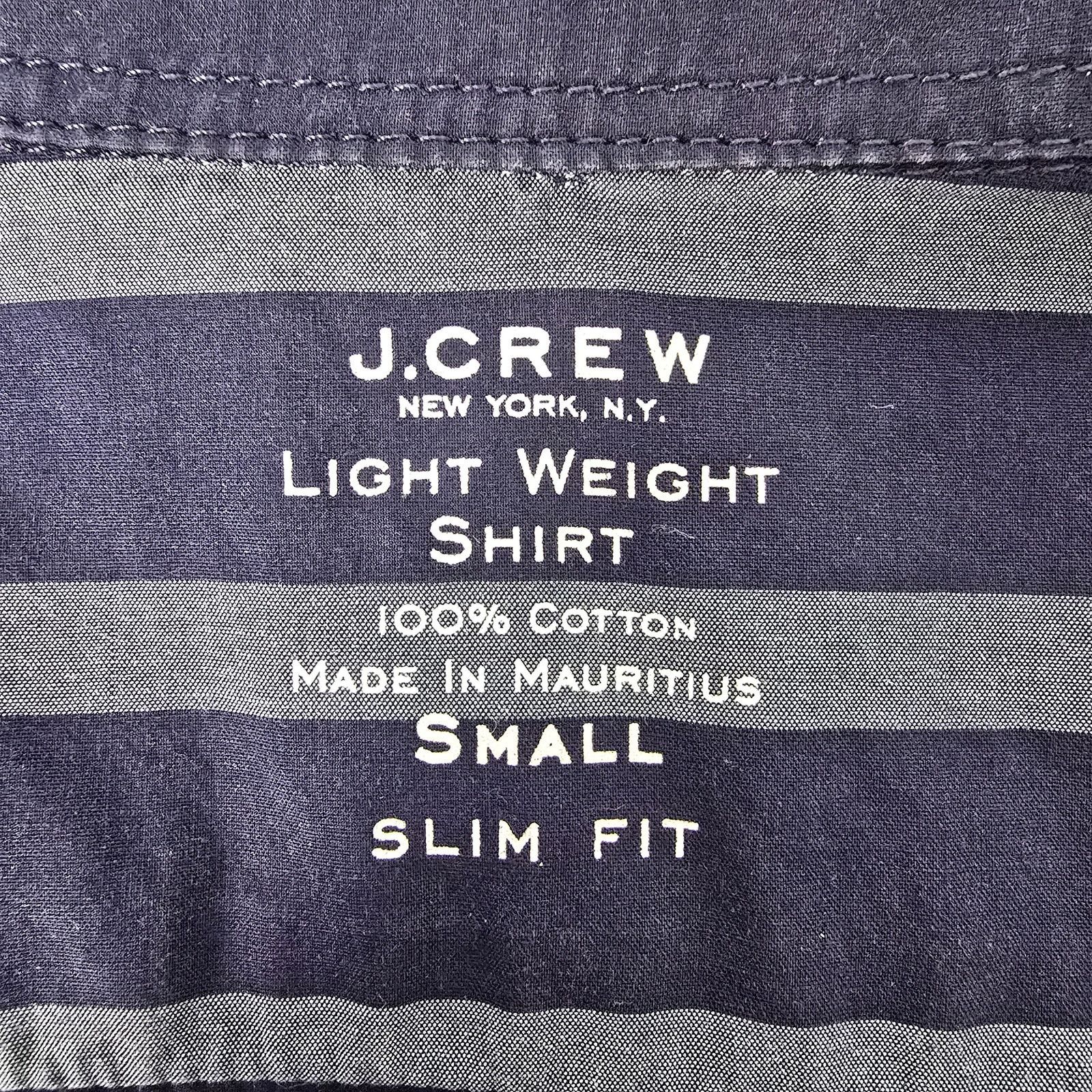 J.Crew J. Crew Lightweight Shirt Men S Slim-Fit Button-Down Striped Size US S / EU 44-46 / 1 - 11 Thumbnail