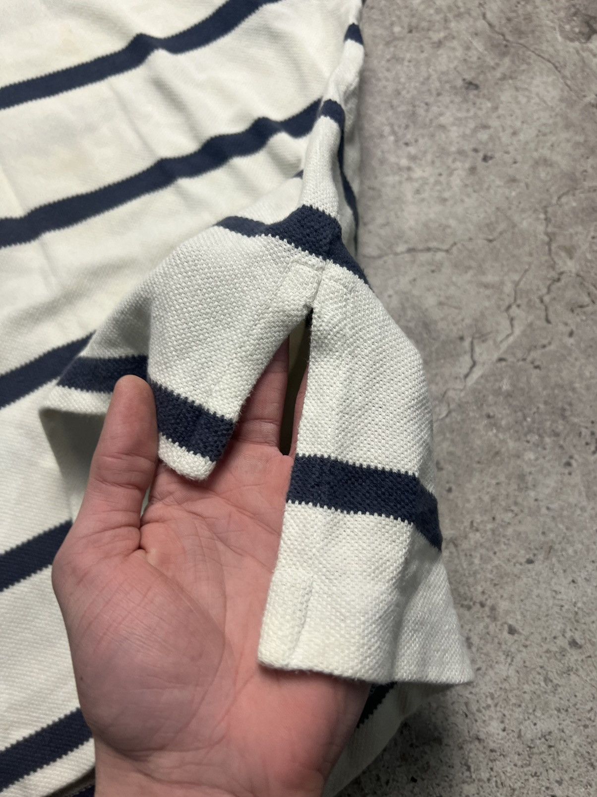 Polo Ralph Lauren Polo Ralph Lauren L striped polo tee T-shirt shirt sleeve Size US L / EU 52-54 / 3 - 9 Thumbnail