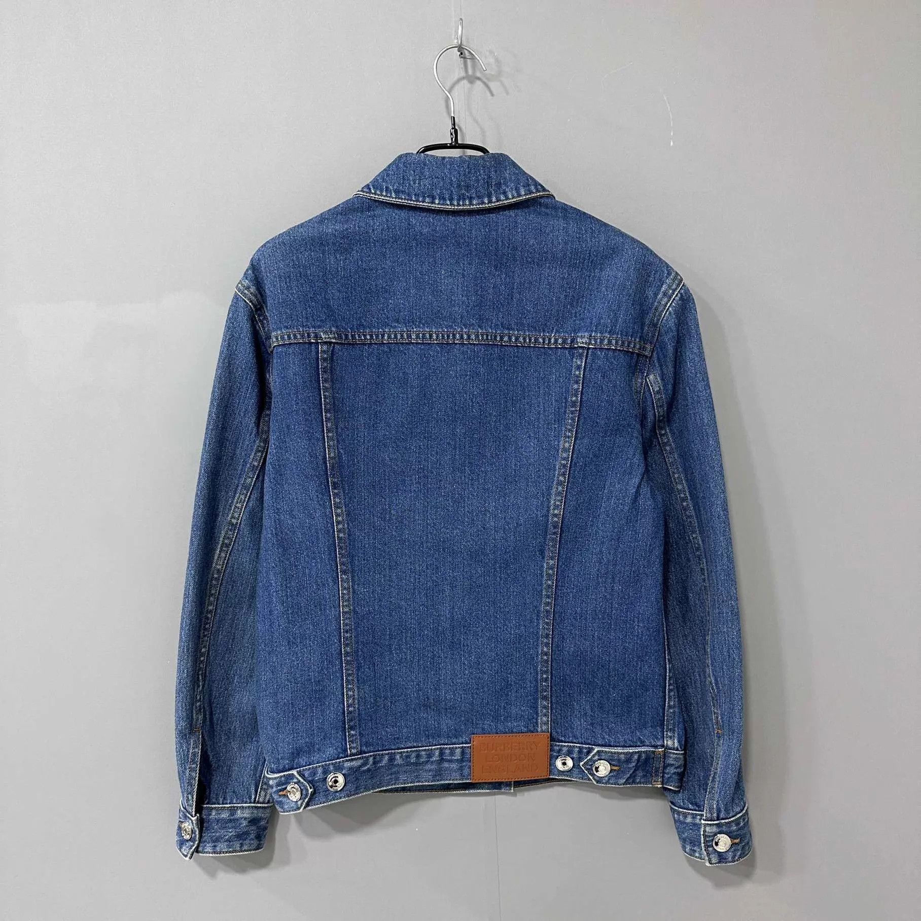 Burberry Burberry Deer Pocket Denim Jacket 99 New UK6 Size XS / US 0-2 / IT 36-38 - 3 Thumbnail