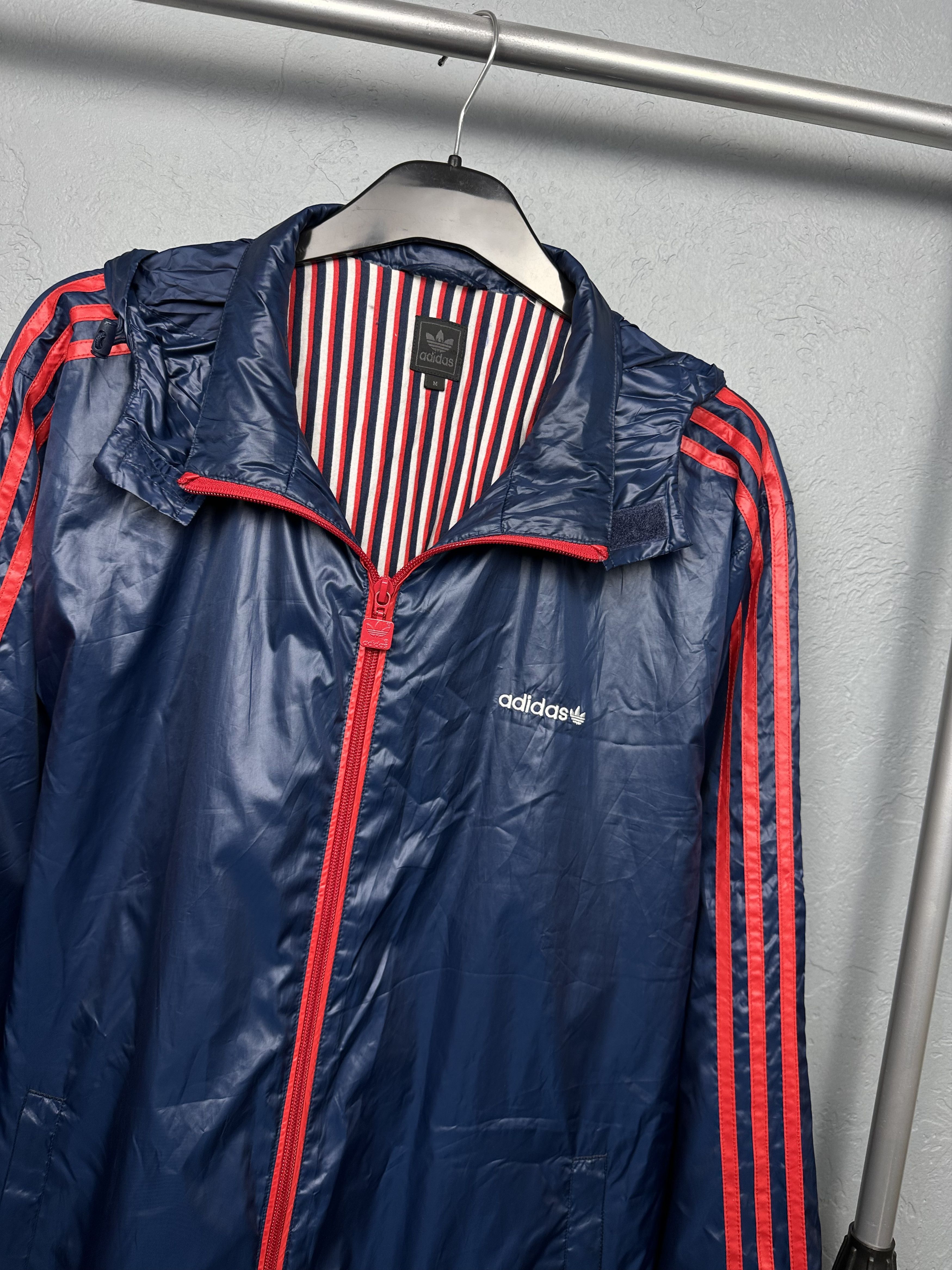 Adidas Adidas Vintage Mens Windbreaker Jacket Size US M / EU 48-50 / 2 - 2 Thumbnail