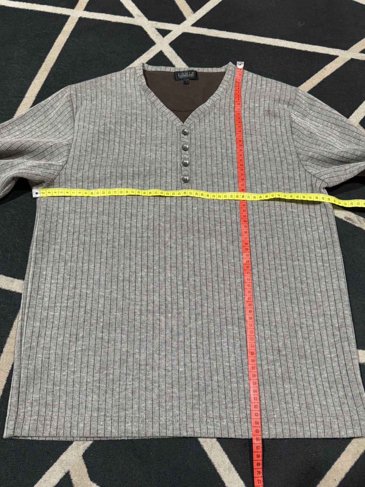 If Six Was Nine Louis Chavlon Thermal Long Sleeve Japanese Size US L / EU 52-54 / 3 - 5 Thumbnail