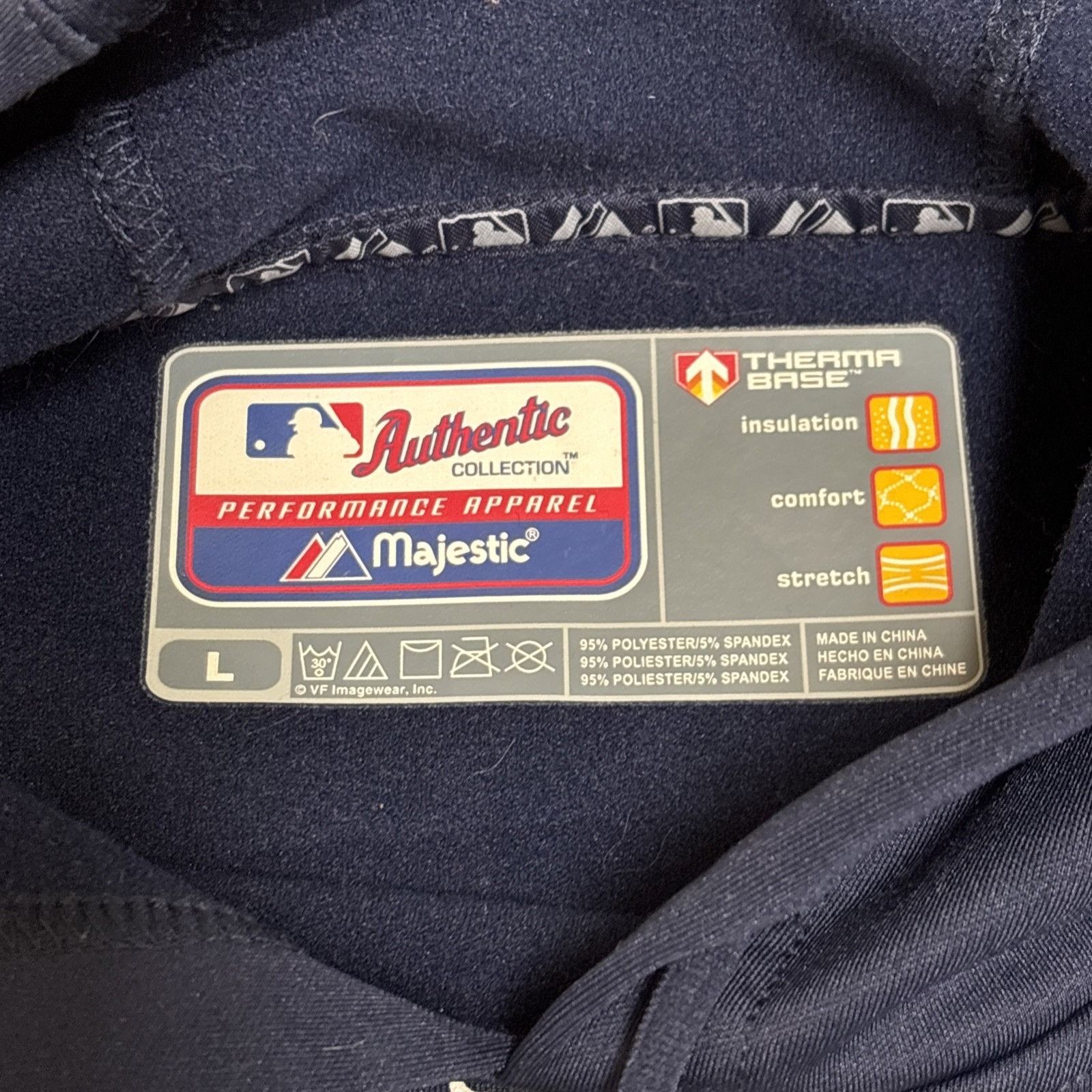 Majestic New York Yankees Hoodie Mens L MLB Baseball Pullover Sweatsh Size US L / EU 52-54 / 3 - 7 Thumbnail