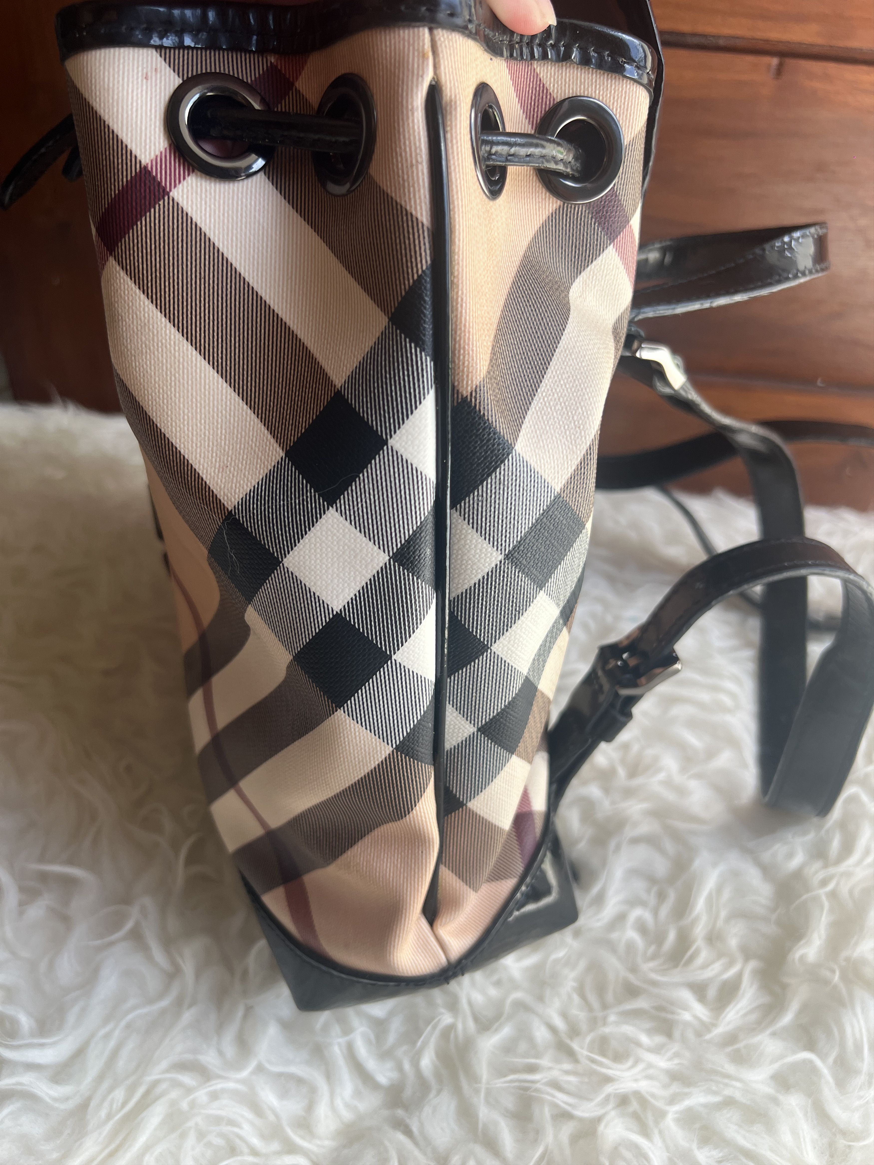 Burberry Authentic Burberry Small Nova Check Backpack Size ONE SIZE - 10 Thumbnail