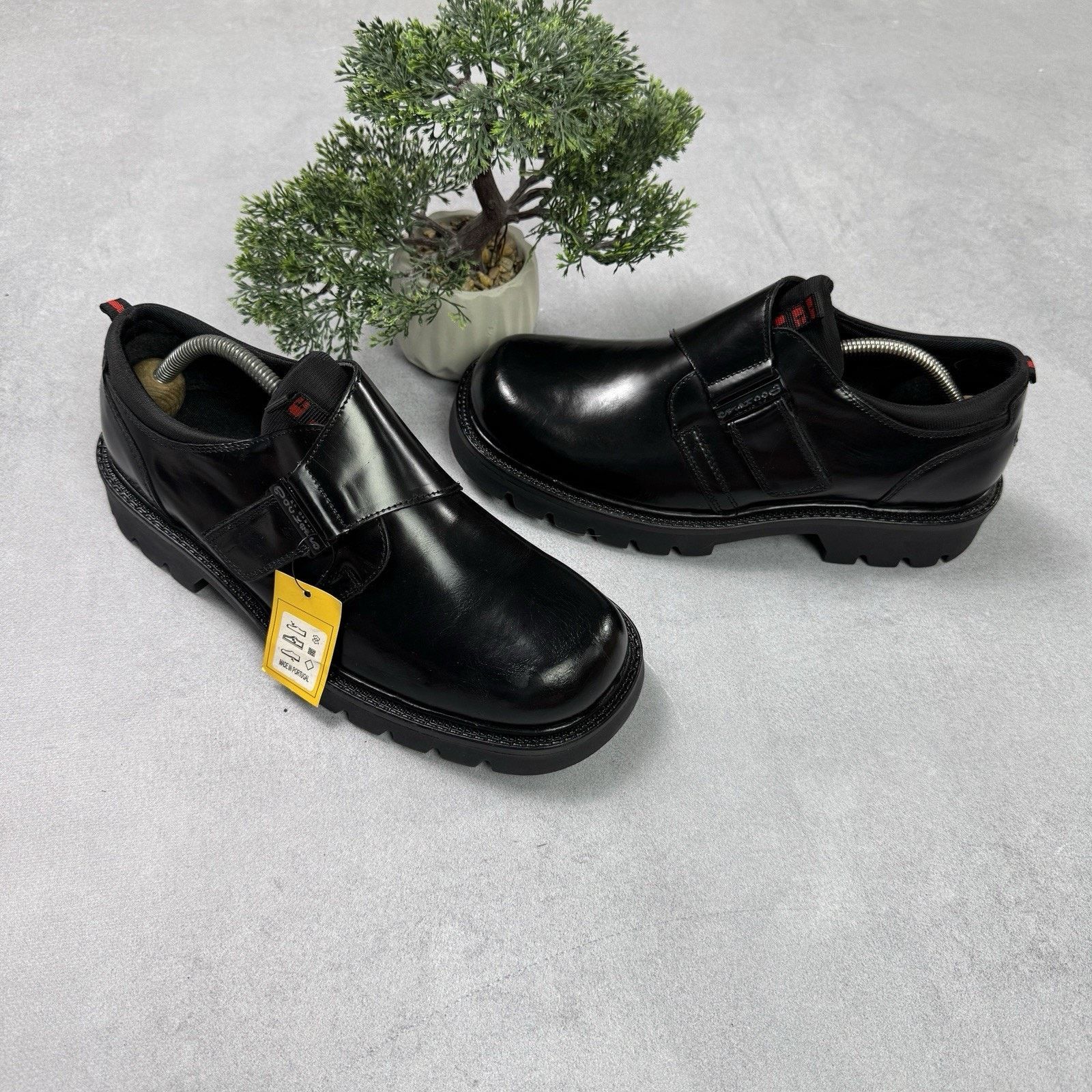 Dockers Dockers Vintage Chunky Black Platform Boots Y2K Size US 10 Size US 10 / IT 40 - 23 Thumbnail