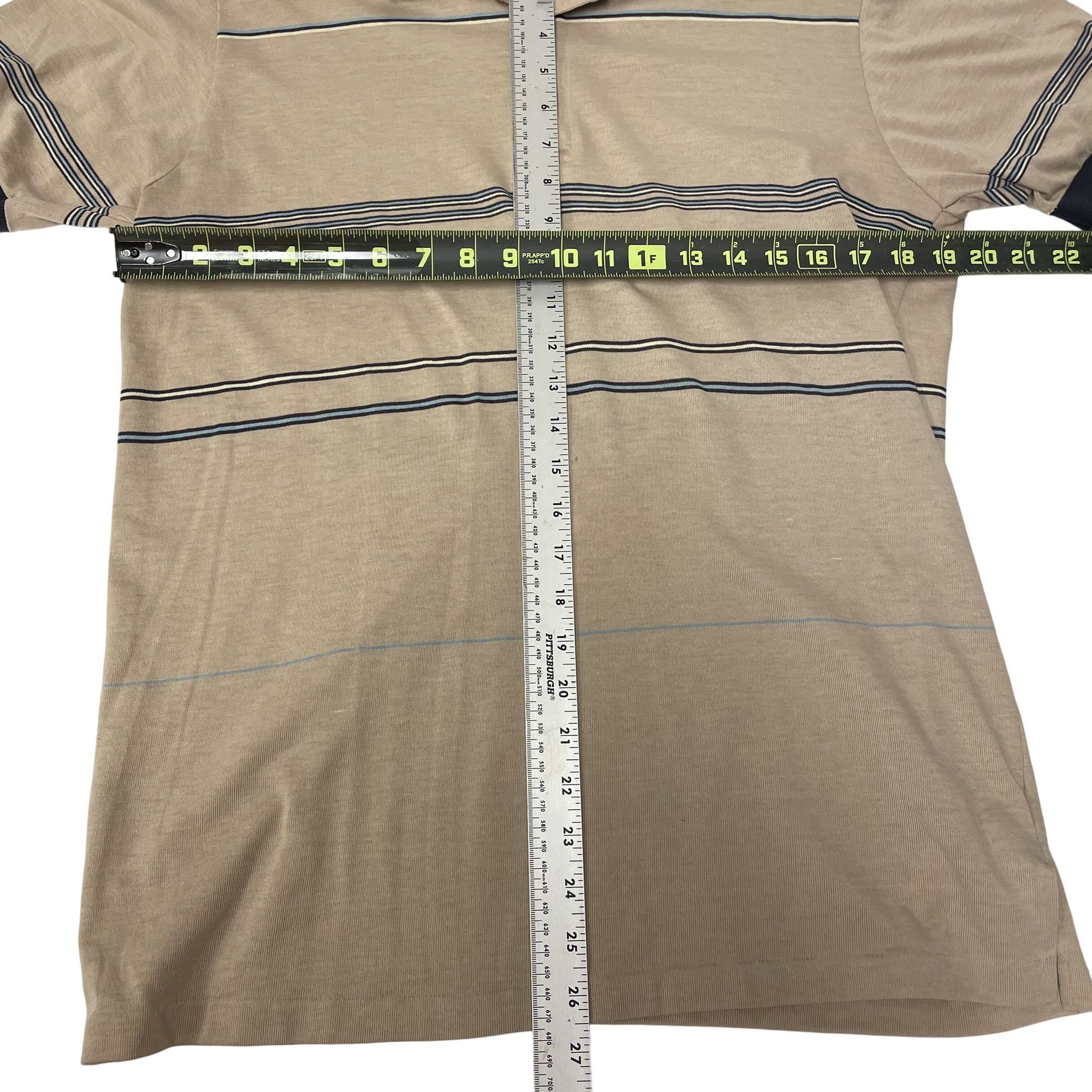 Other Vtg Stripe PREPPY POLO Golf ULTRA Thin Surfer Shirt Size US S / EU 44-46 / 1 - 4 Thumbnail