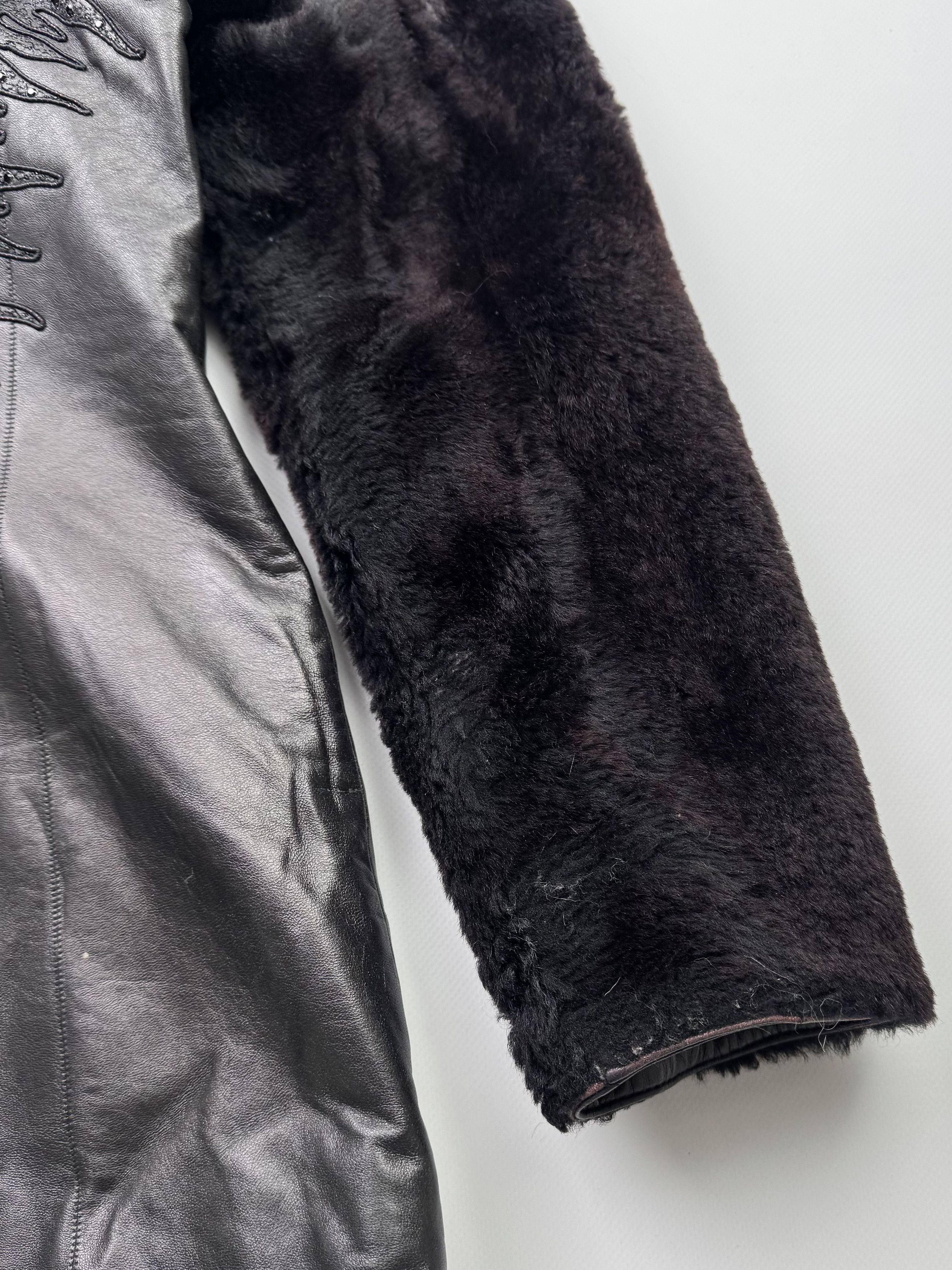 Vintage Vintage Real Sheepskin Jacket B384(V78)E2 Size XS / US 0-2 / IT 36-38 - 11 Thumbnail