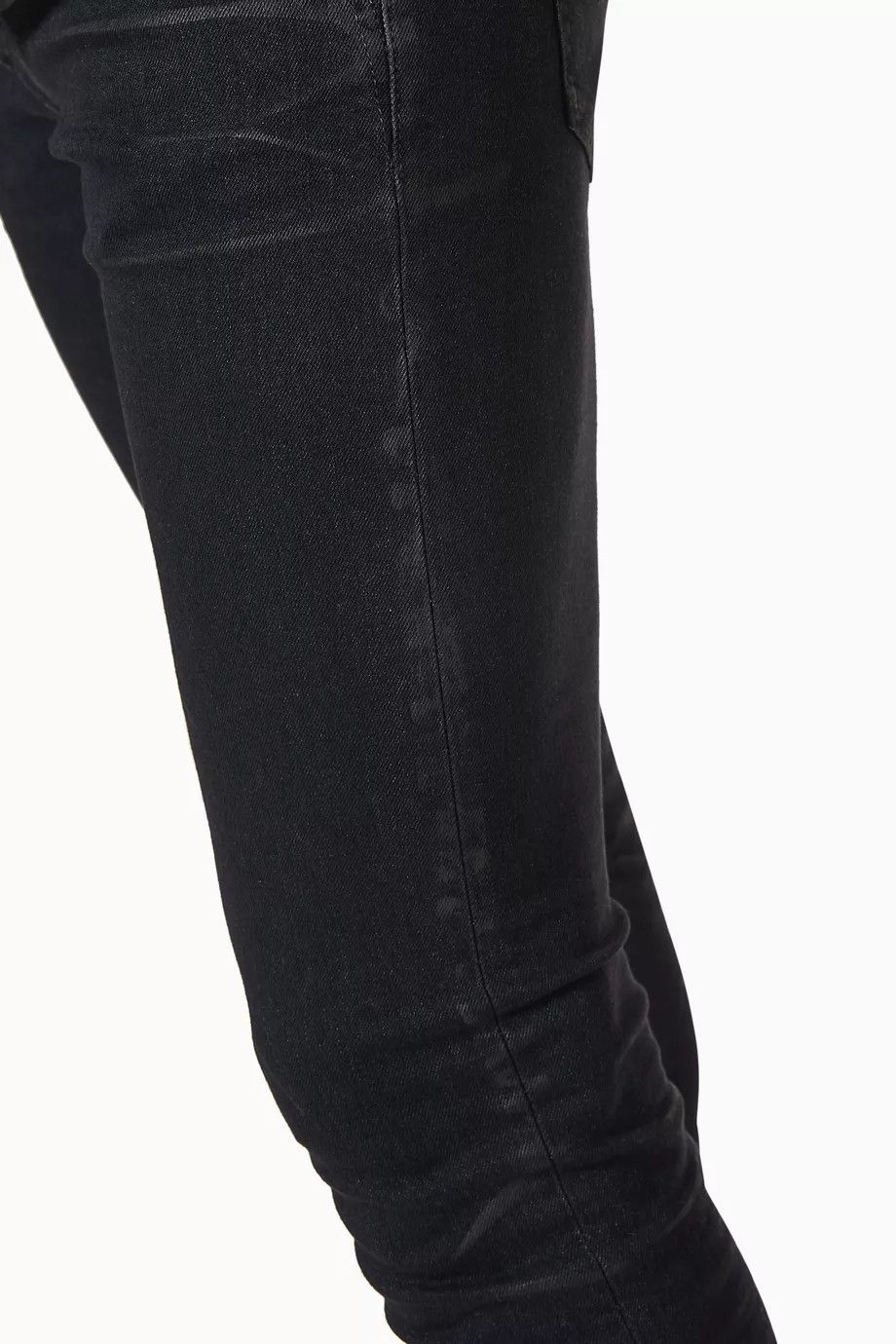Saint Laurent Paris o1bcso1str0924 Skinny Fit Jeans in Black Size US 26 / EU 42 - 4 Thumbnail