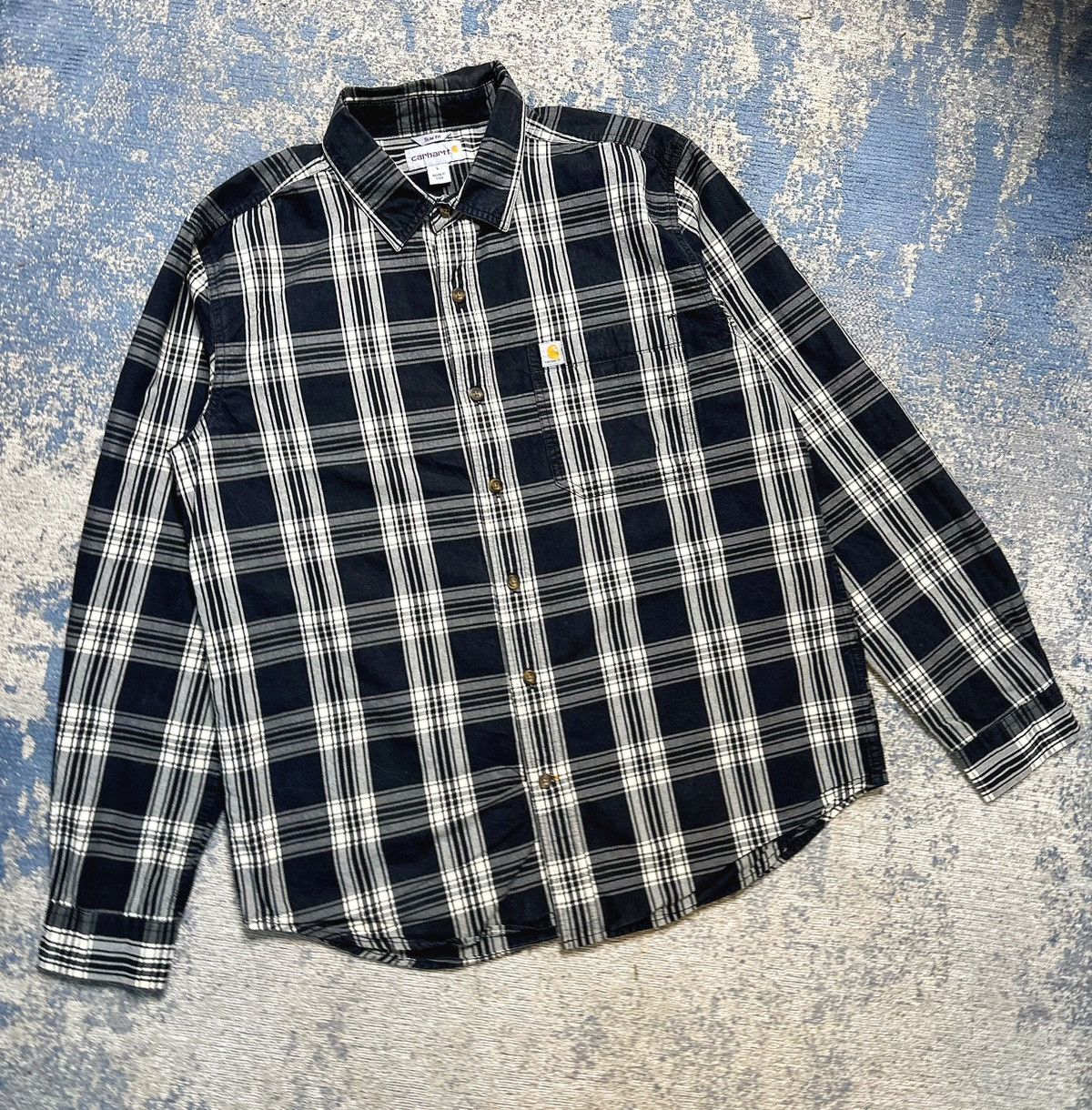 Carhartt Carhartt men's plaid shirt, size L Size US L / EU 52-54 / 3 - 2 Thumbnail