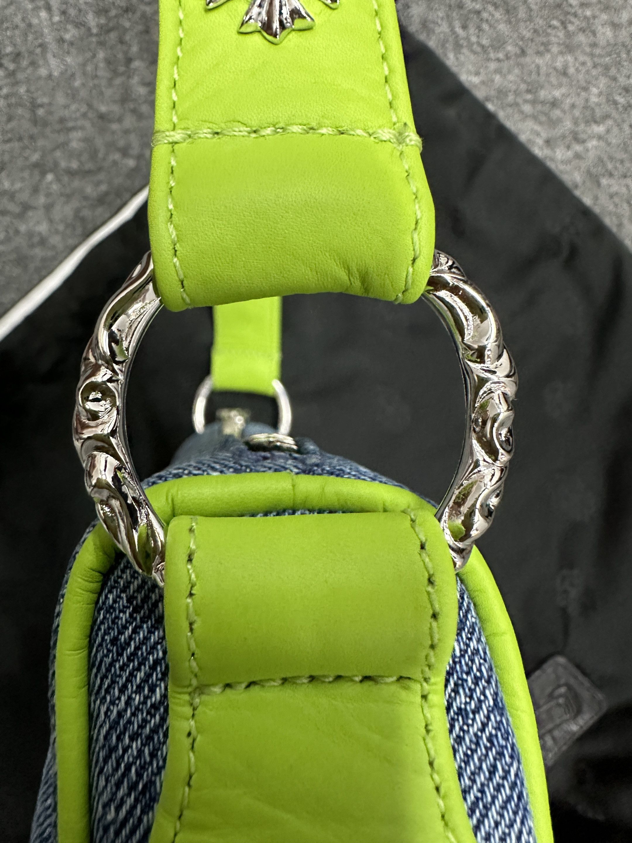 Chrome Hearts Miami Art Basel Cross Patch Nugget Bag