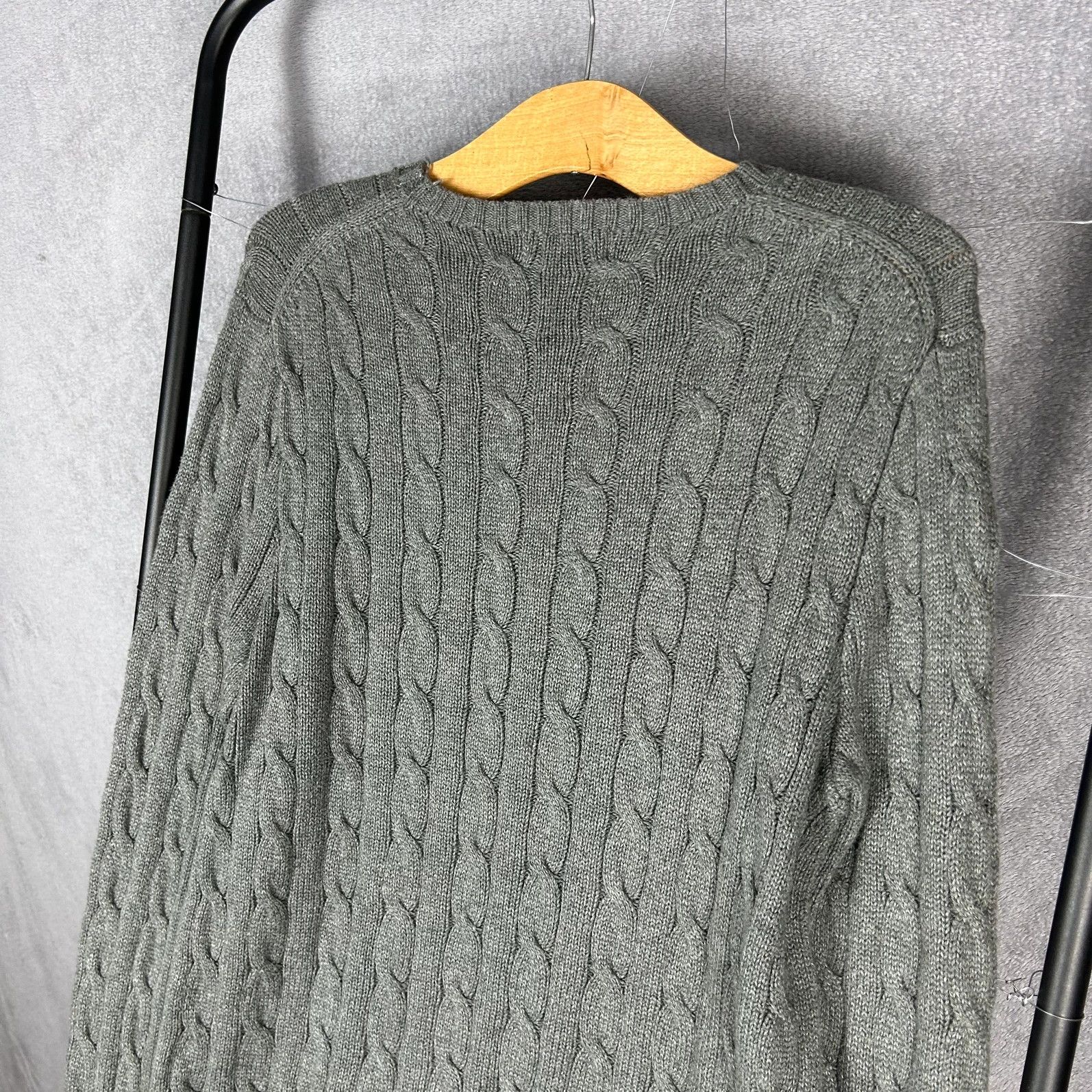 Designer × Polo Ralph Lauren × Ralph Lauren Polo Ralph Lauren knitwear sweater mini logo pony grey Size US S / EU 44-46 / 1 - 9 Thumbnail