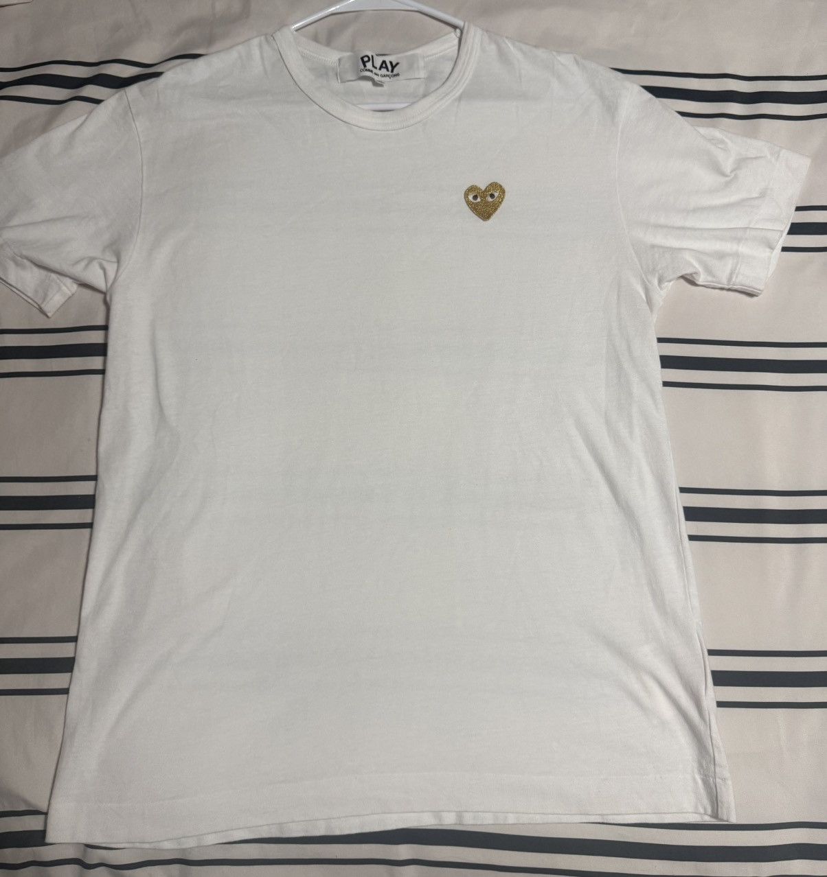Comme des Garcons Comme De Garcons CDG PLAY Mens Tee Size US XL / EU 56 / 4 - 1 Thumbnail