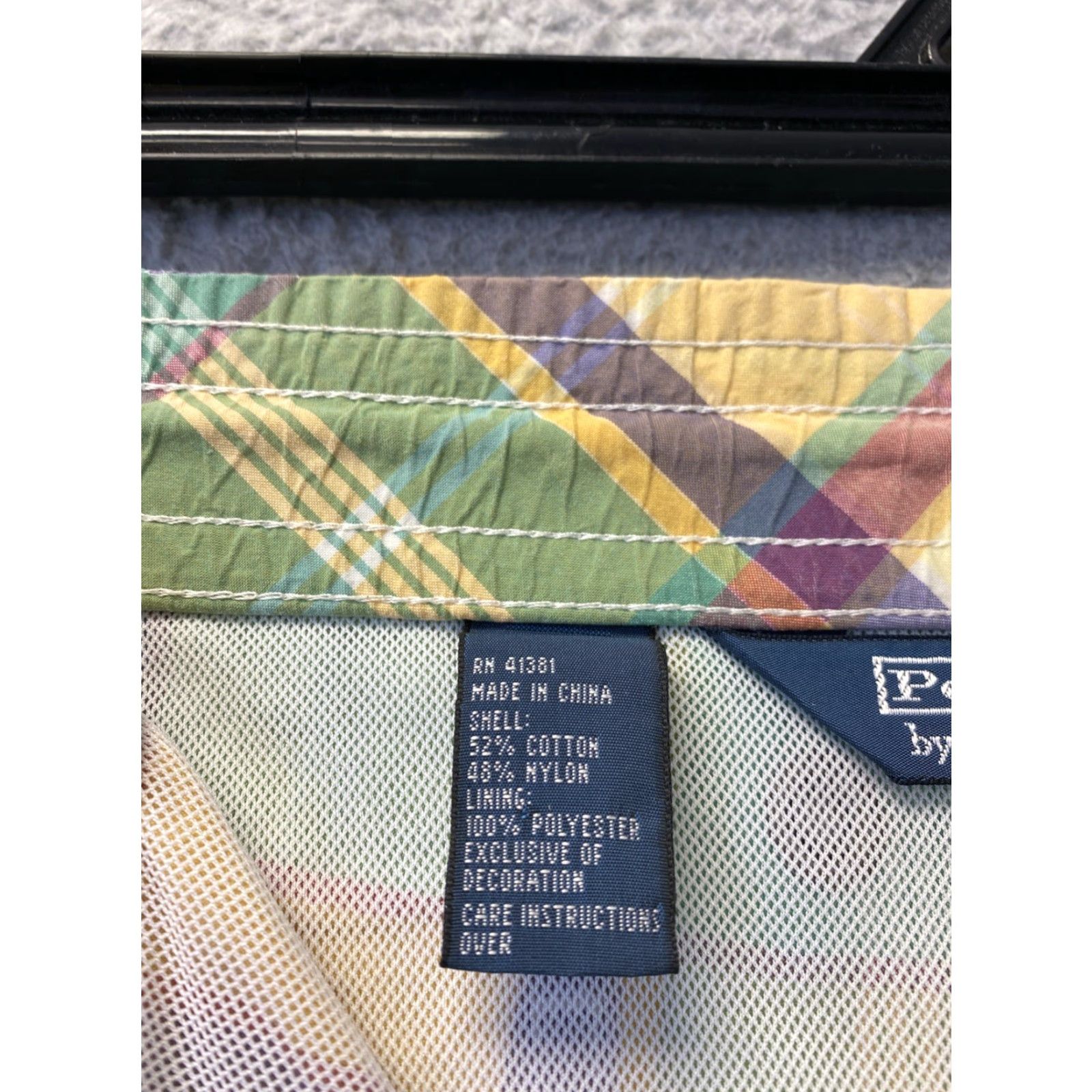 Polo Ralph Lauren Polo Ralph Lauren Swim Trunks Mens Small Madras Plaid Lined Drawstring Back Pocket Quick Dry Beach Preppy Mens Size US S / EU 44-46 / 1 - 5 Thumbnail
