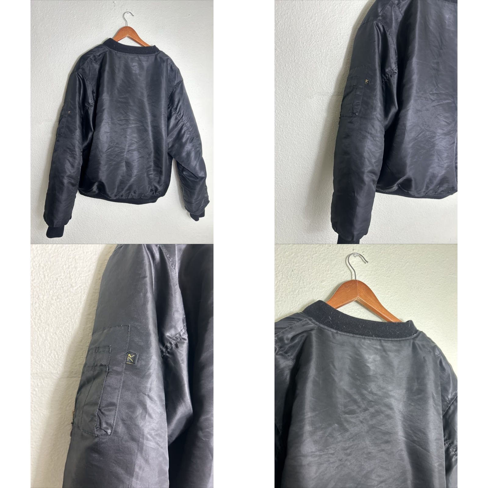 Rothco VINTAGE Rothco MA1 Reversible Military Intermediate MIL-J-6141 Bomber Flight Jacket XXXL Size US XXL / EU 58 / 5 - 9 Thumbnail
